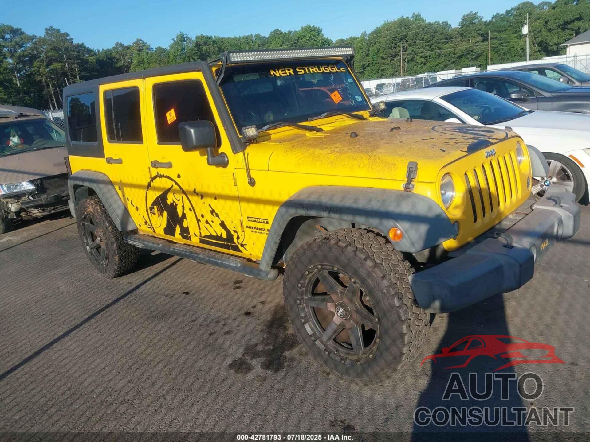 JEEP WRANGLER UNLIMITED 2015 - 1C4BJWDG9FL565838