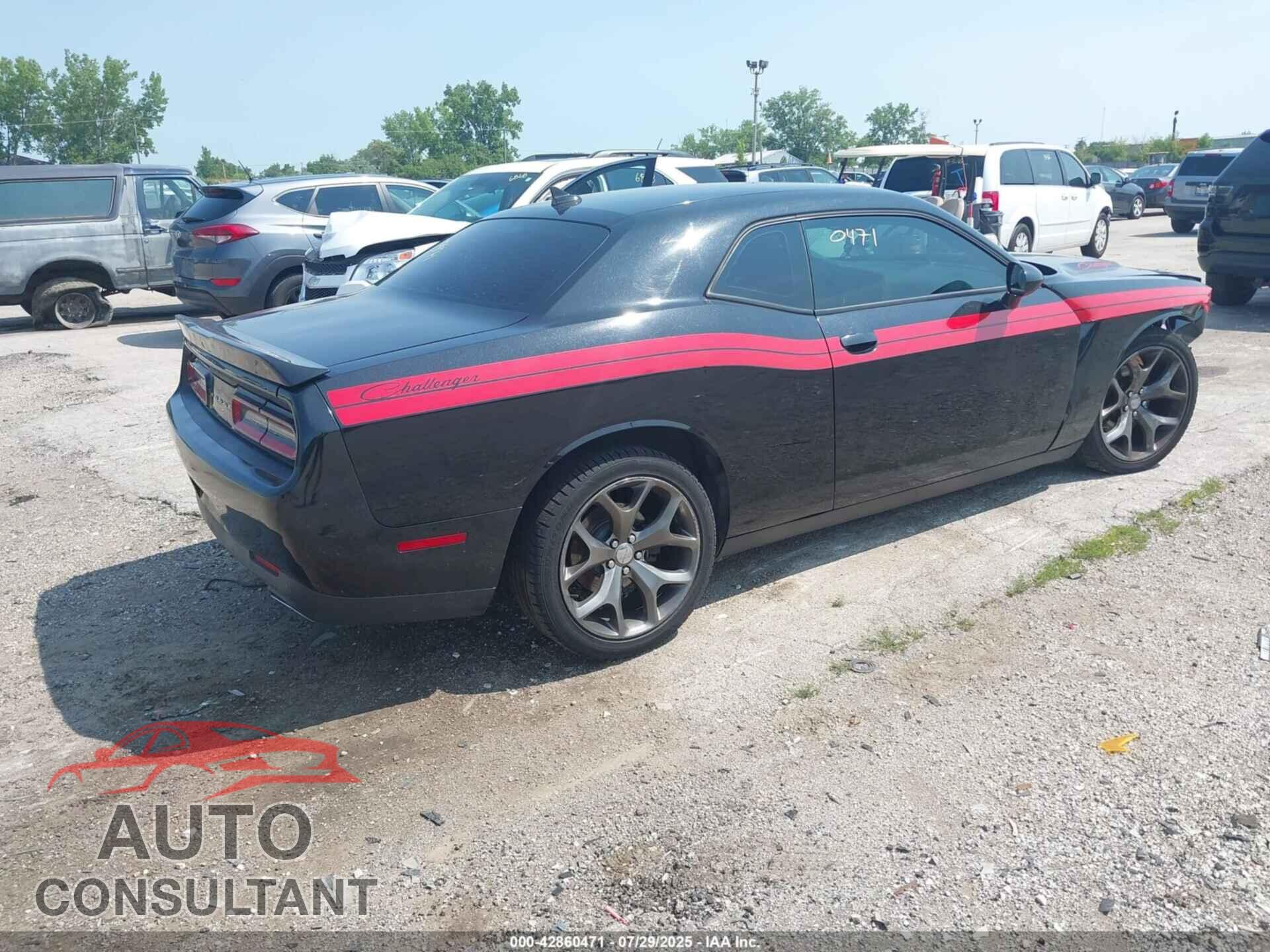 DODGE CHALLENGER 2015 - 2C3CDZBG8FH714600
