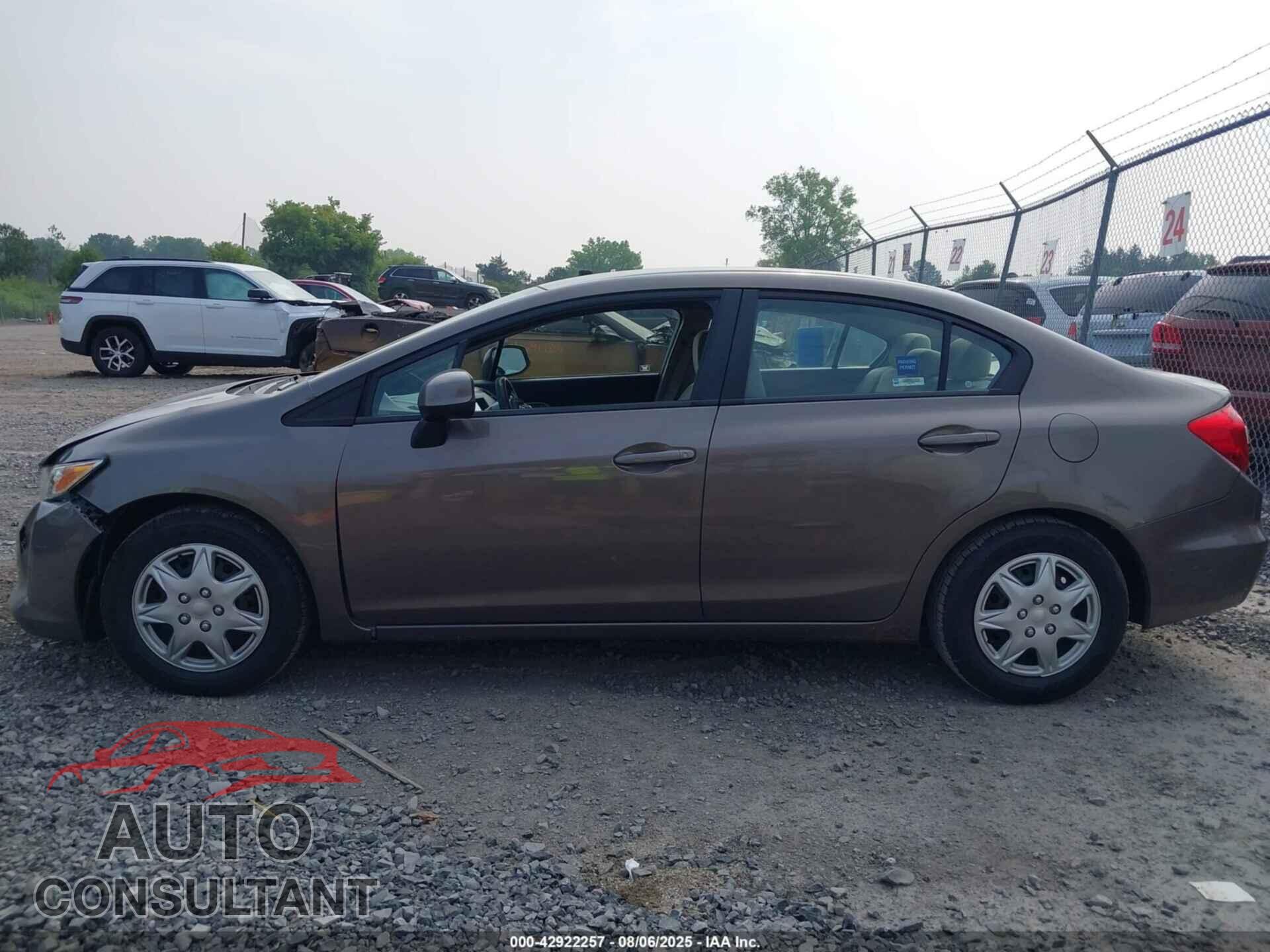 HONDA CIVIC 2012 - 2HGFB2F59CH539155