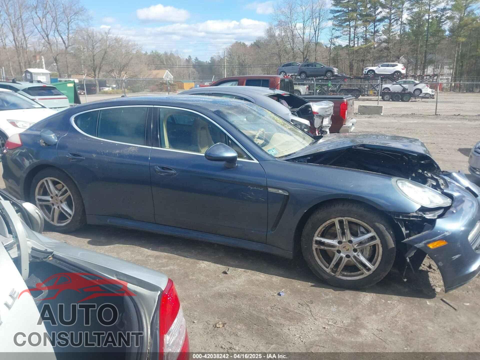 PORSCHE PANAMERA HYBRID 2012 - WP0AD2A73CL045338