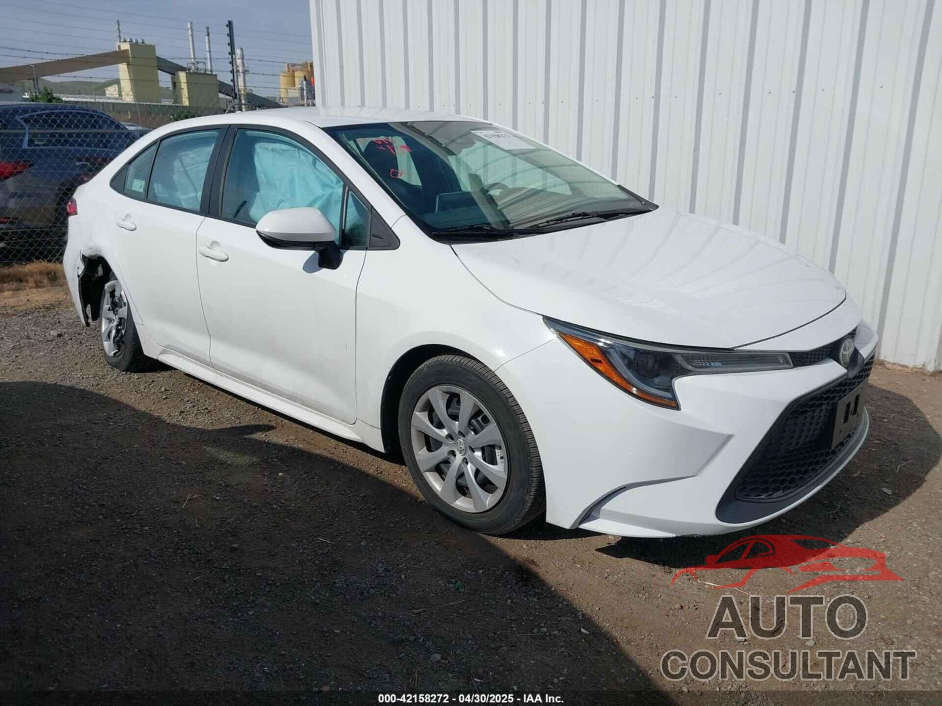 TOYOTA COROLLA 2020 - 5YFEPRAE2LP054099