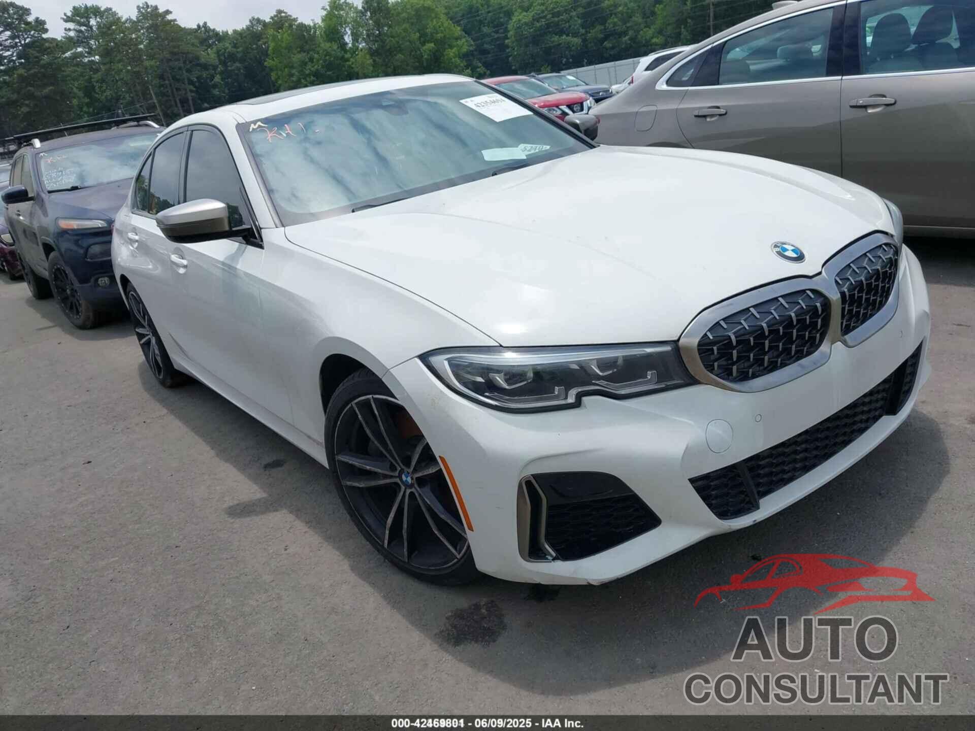 BMW 3 SERIES 2020 - WBA5U9C08LFH20822