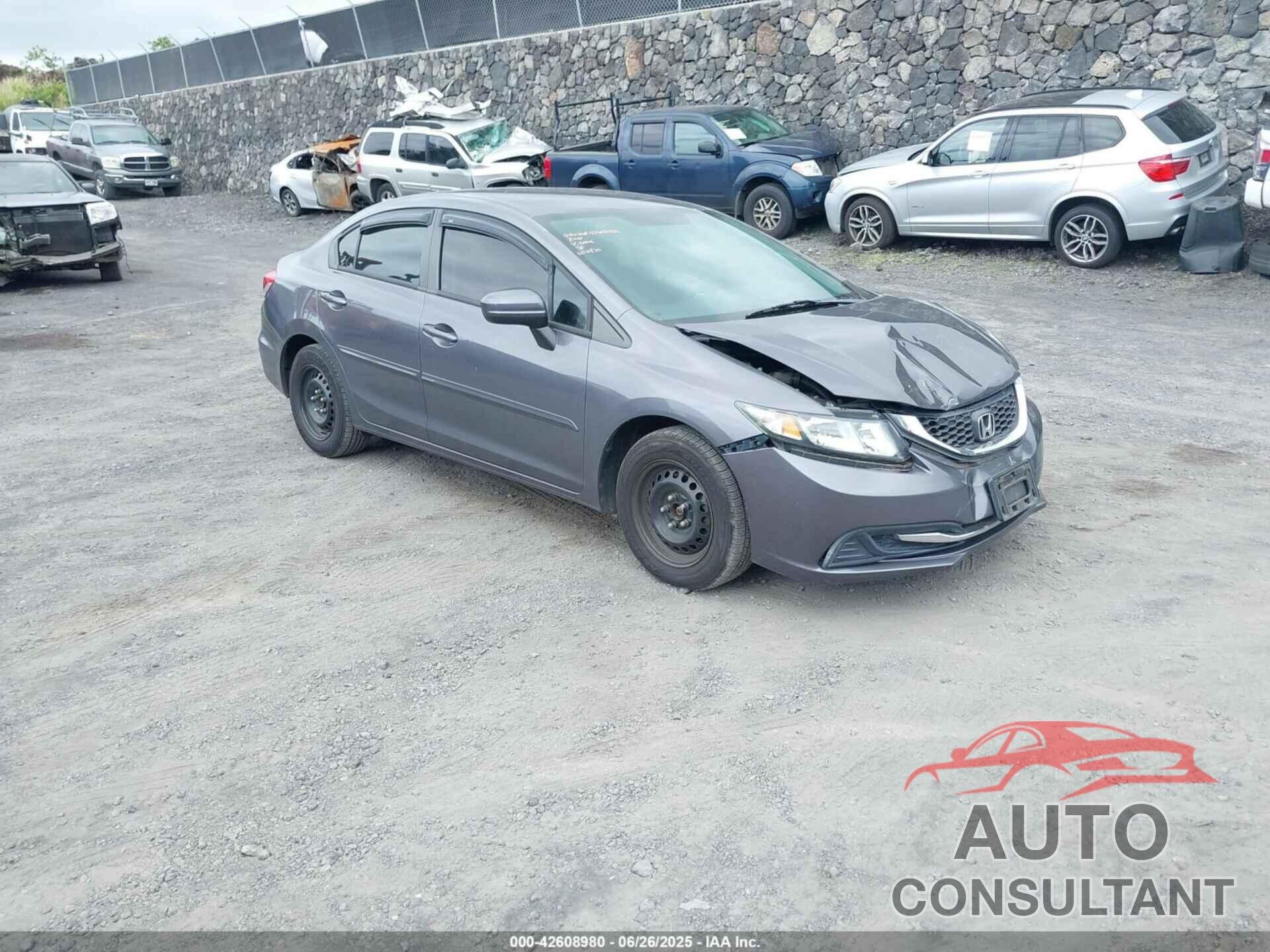 HONDA CIVIC 2015 - 2HGFB2F5XFH516729