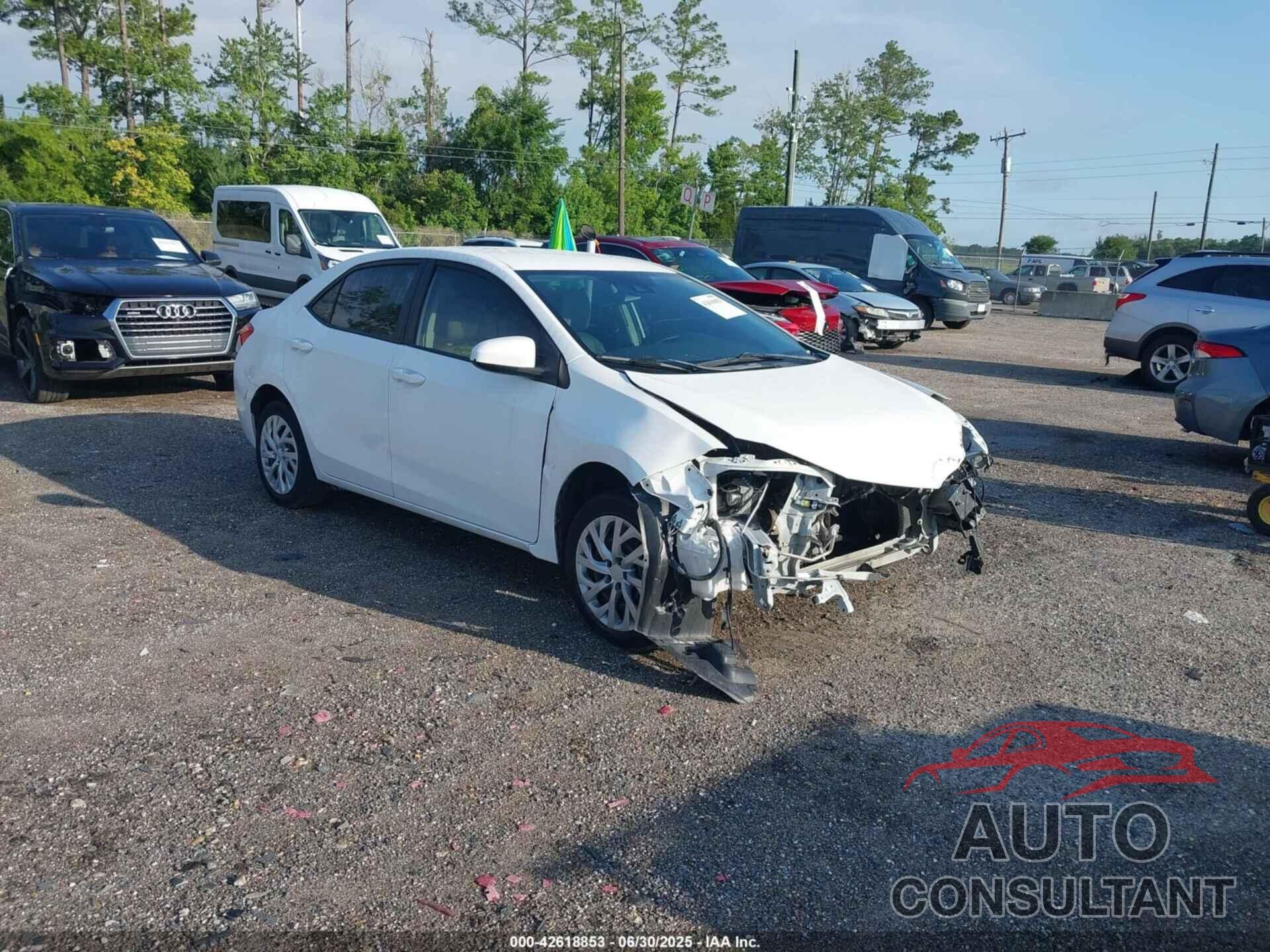 TOYOTA COROLLA 2019 - 5YFBURHE3KP889001