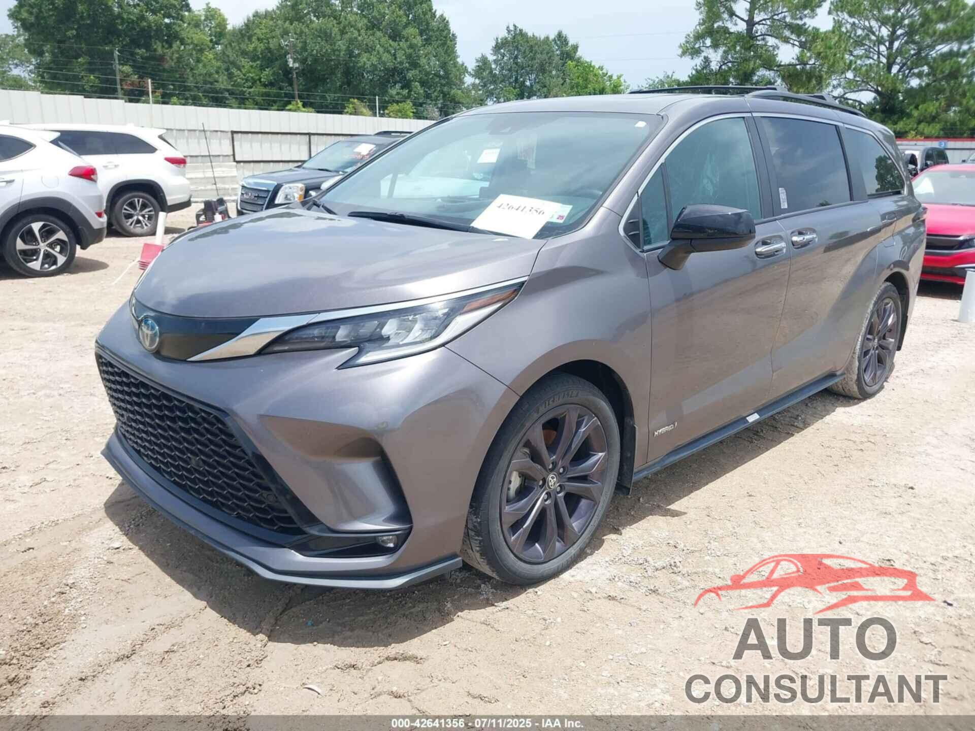 TOYOTA SIENNA 2021 - 5TDDRKEC7MS035725