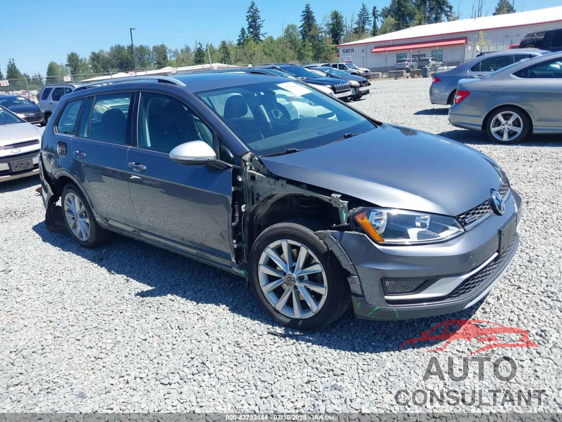VOLKSWAGEN GOLF ALLTRACK 2017 - 3VWH17AU3HM532469