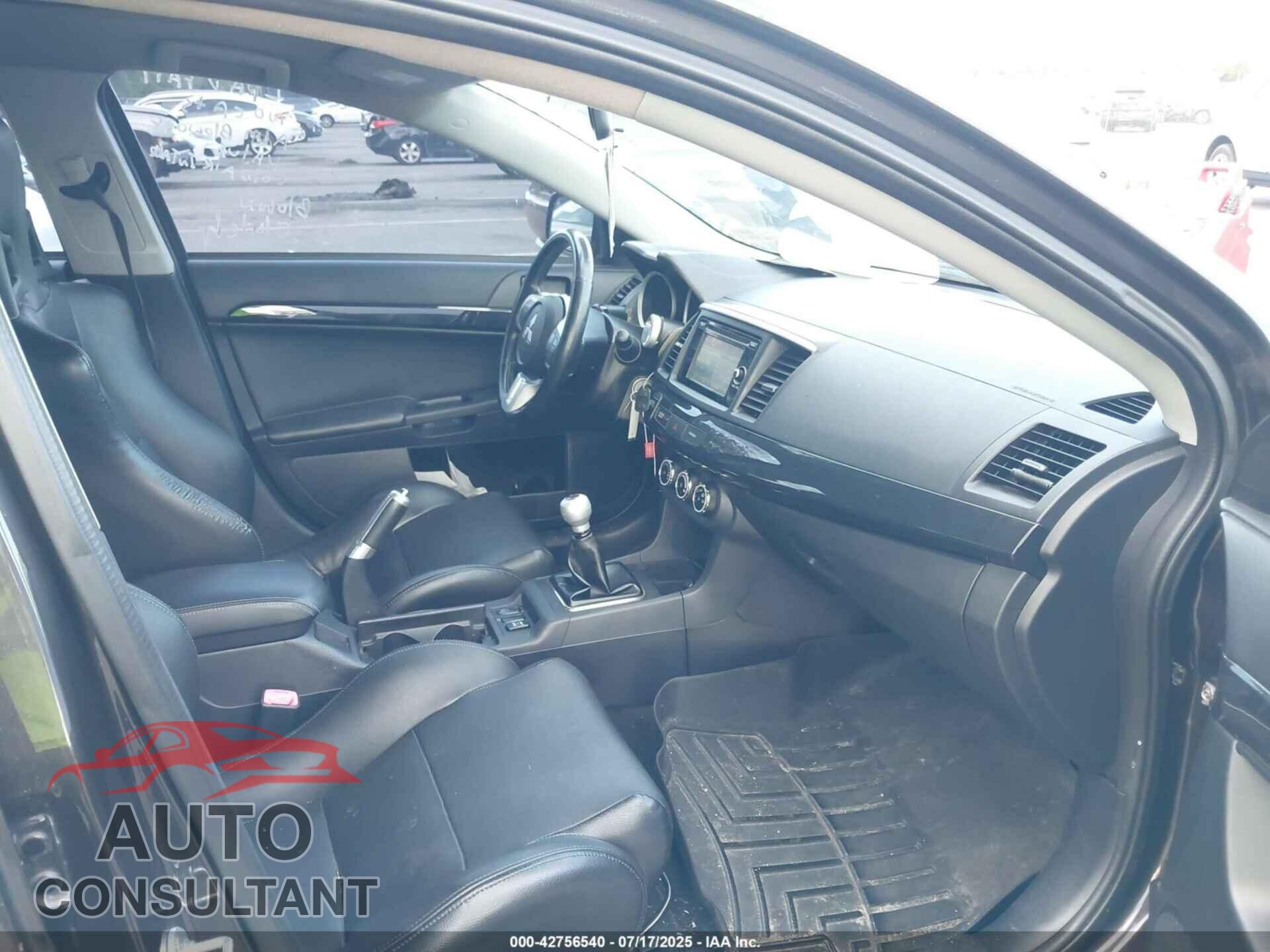 MITSUBISHI LANCER EVOLUTION 2014 - JA32W8FV4EU024695