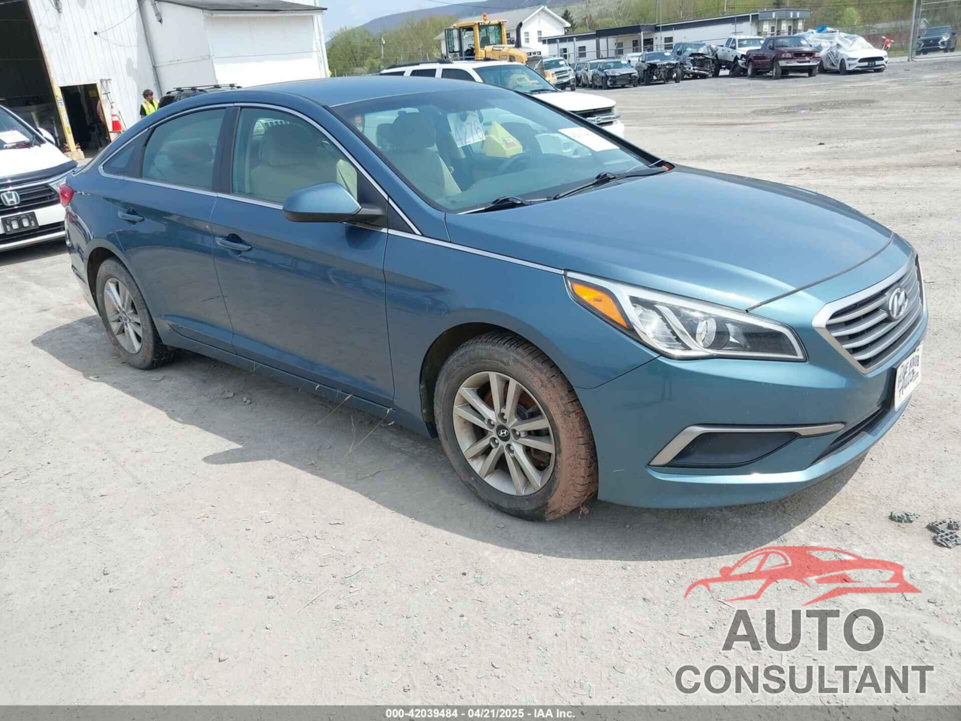 HYUNDAI SONATA 2017 - 5NPE24AF9HH452408