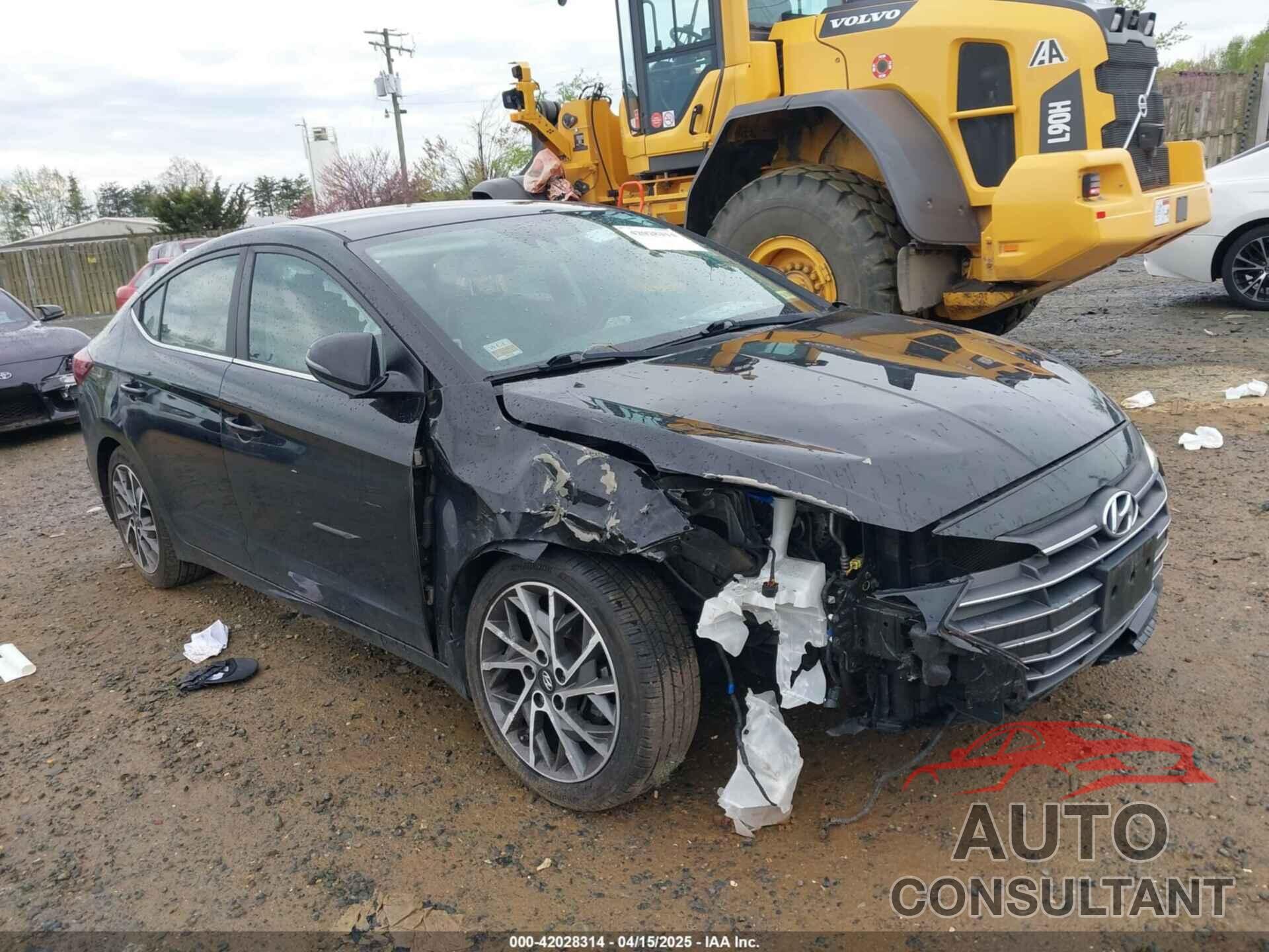 HYUNDAI ELANTRA 2020 - KMHD84LF2LU057469