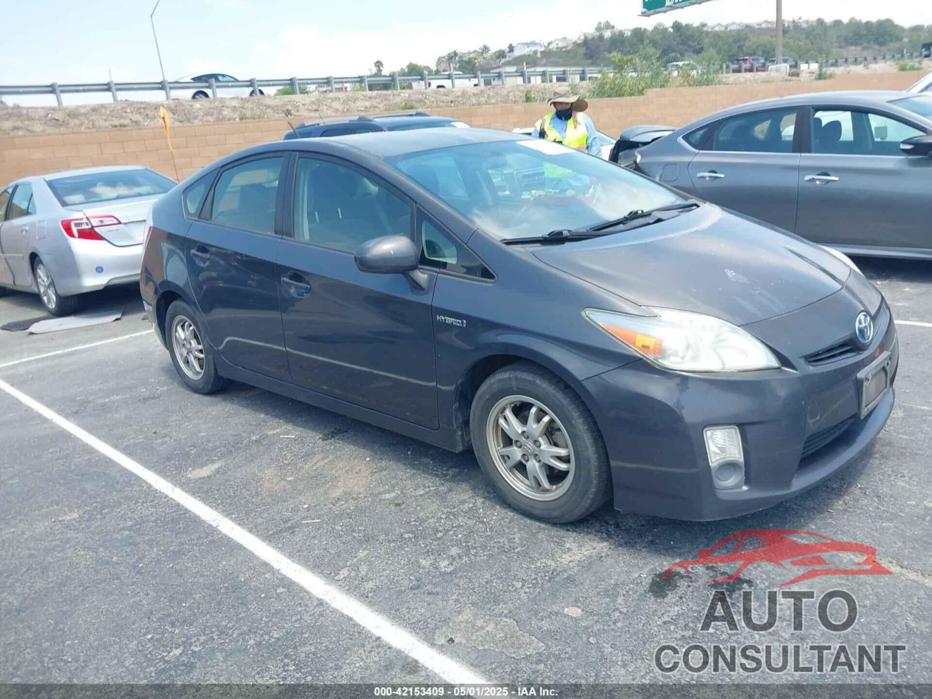 TOYOTA PRIUS 2011 - JTDKN3DU7B0264070