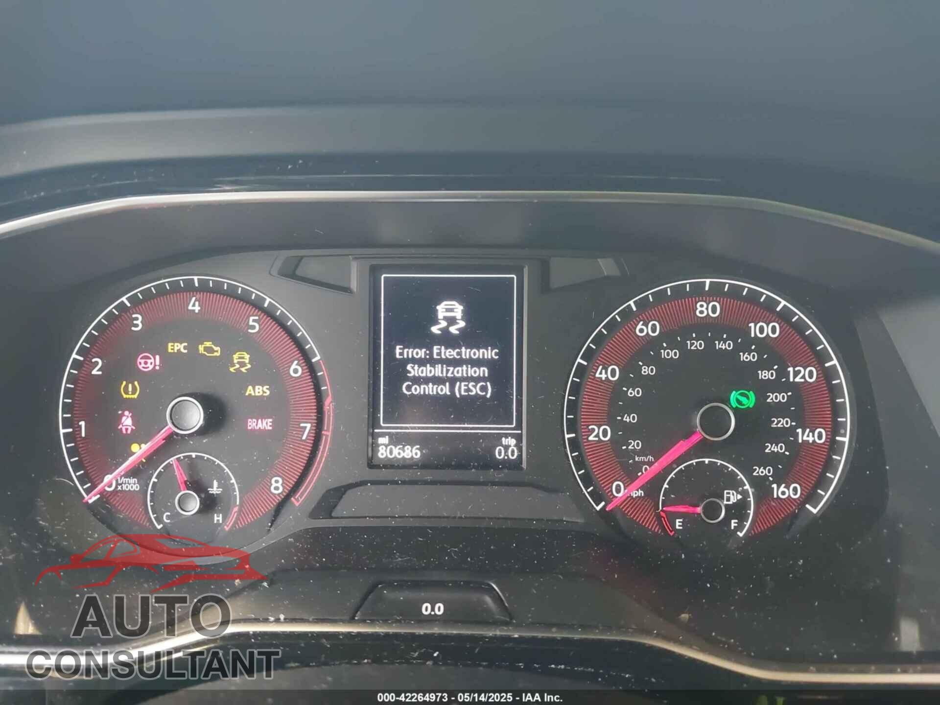 VOLKSWAGEN JETTA 2019 - 3VWCB7BU5KM196630
