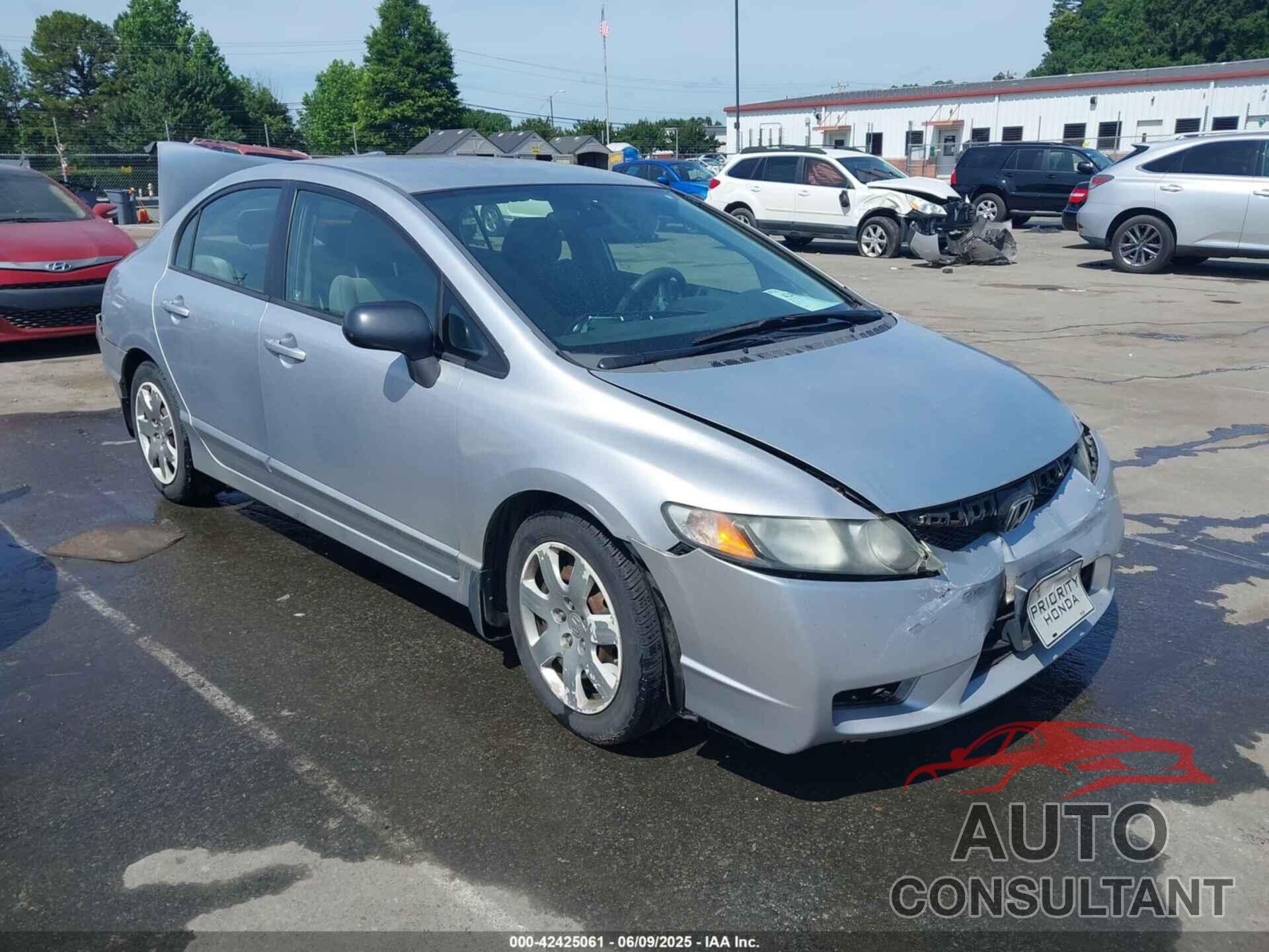 HONDA CIVIC 2009 - 2HGFA16589H540707