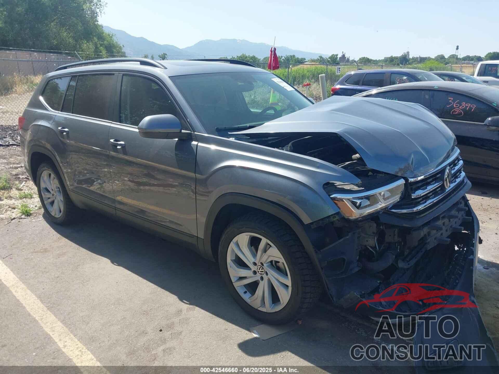 VOLKSWAGEN ATLAS 2022 - 1V2KP2CA6NC524326