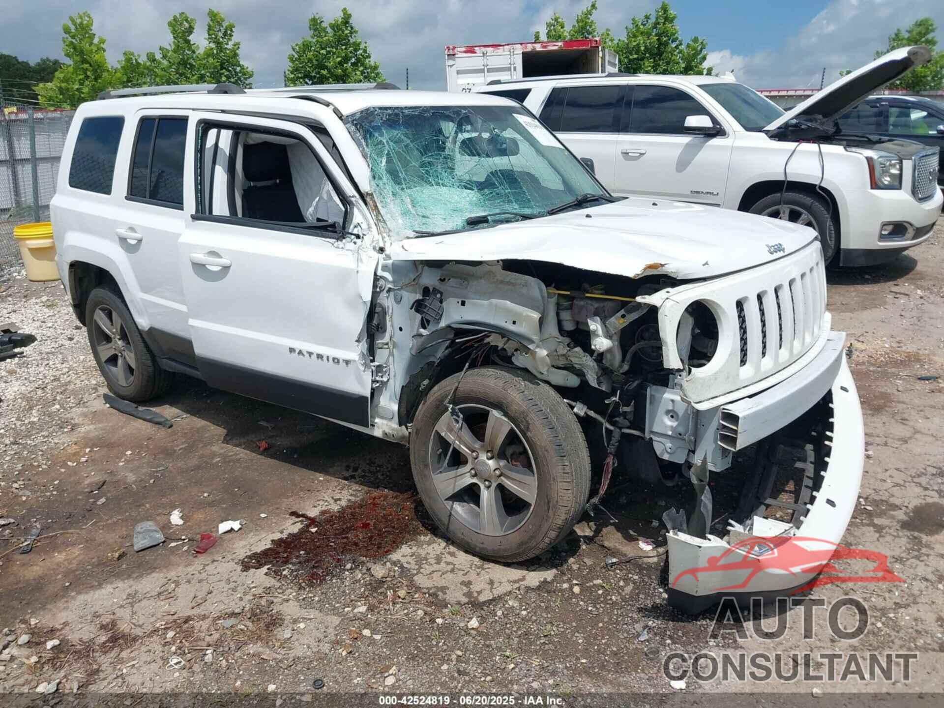 JEEP PATRIOT 2016 - 1C4NJRAB1GD618356