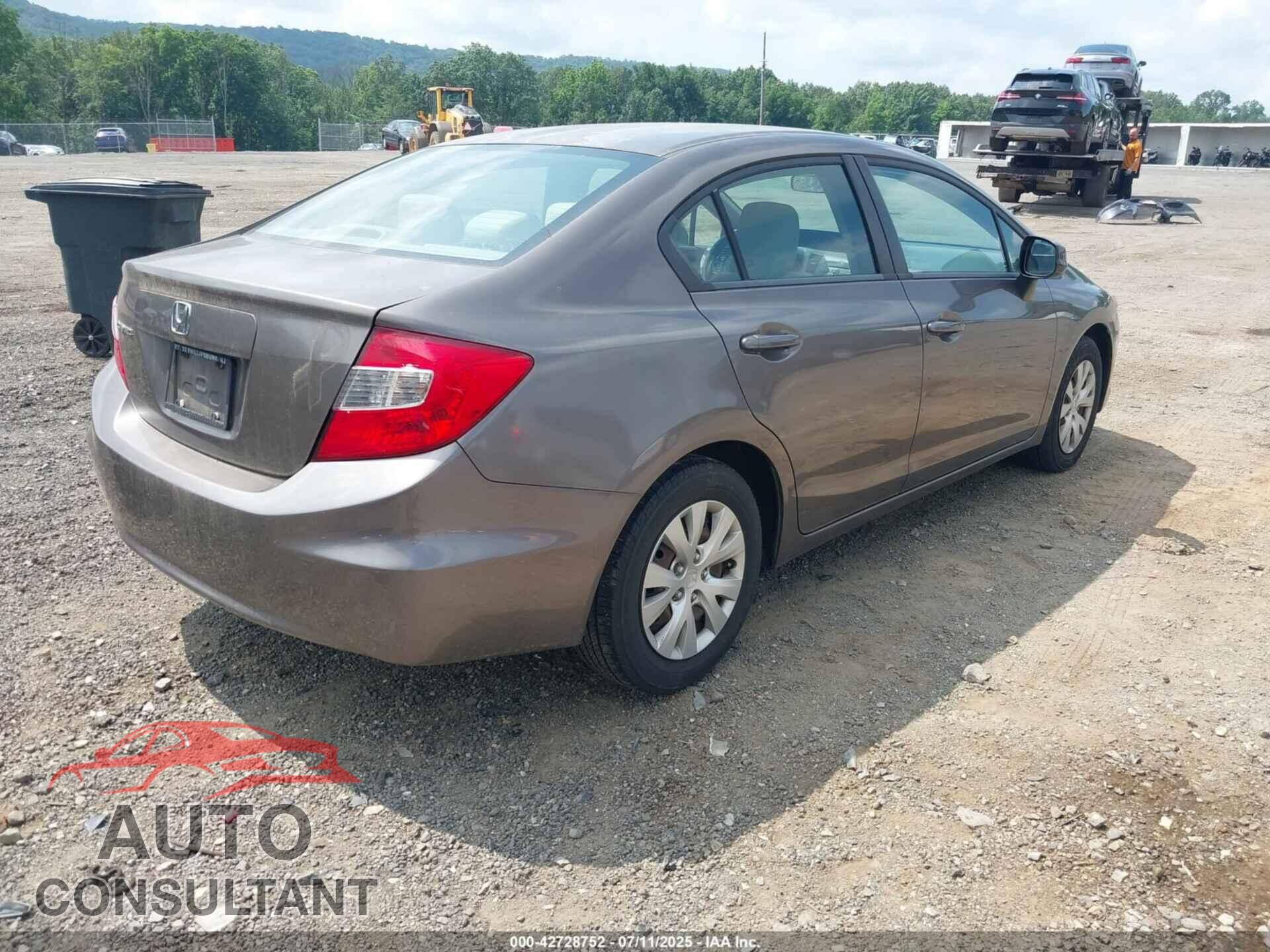 HONDA CIVIC 2012 - 2HGFB2F52CH578606