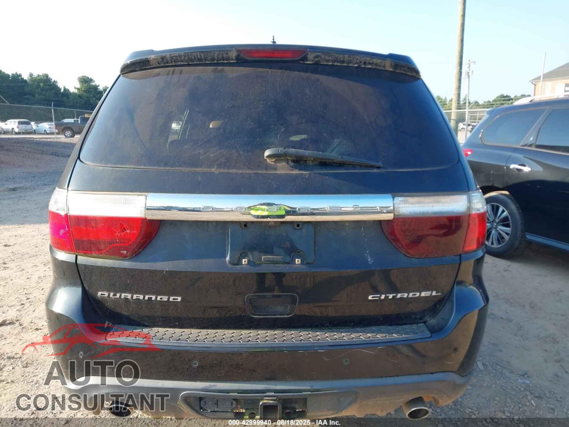 DODGE DURANGO 2012 - 1C4SDHET2CC182768