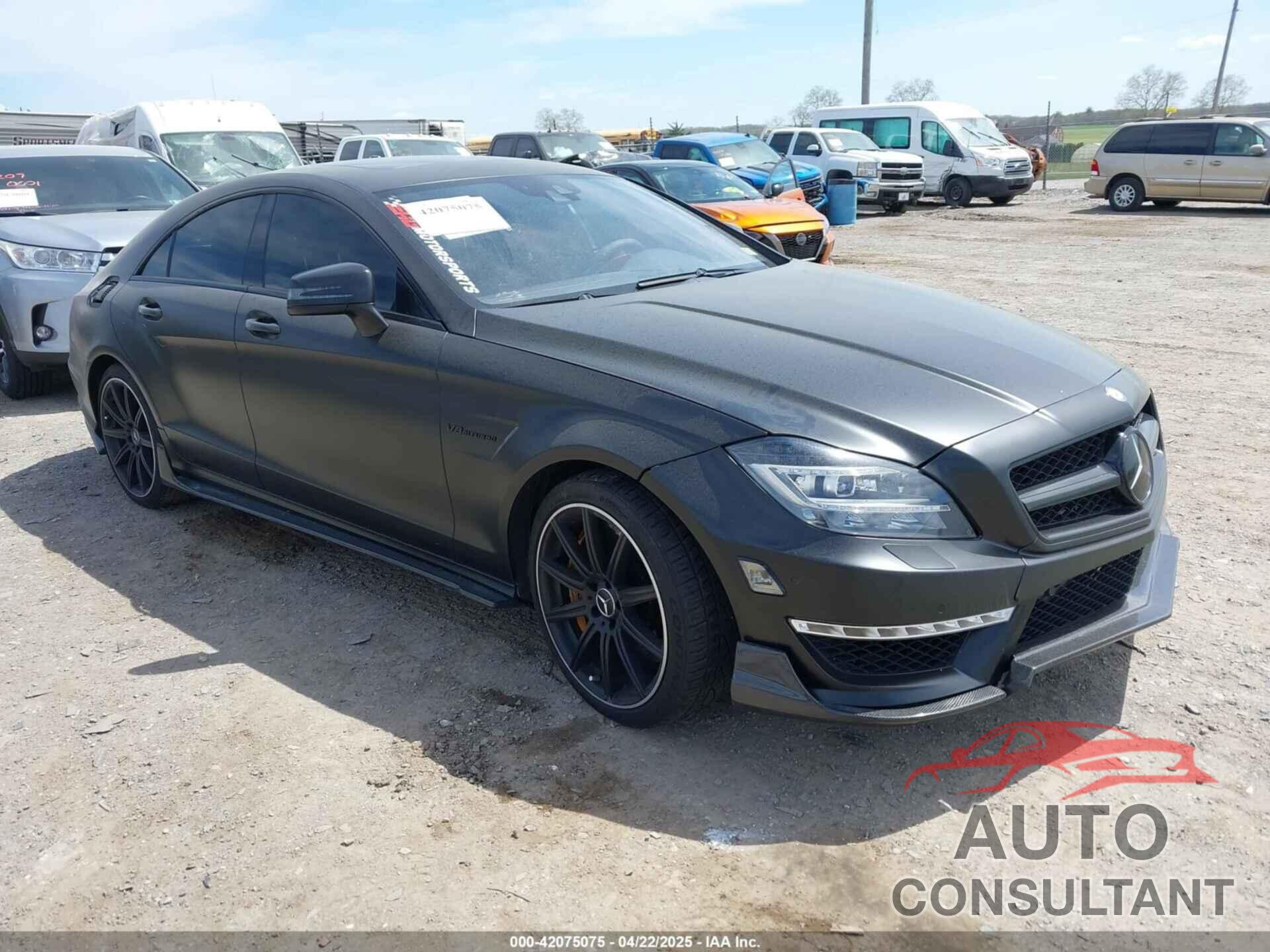 MERCEDES-BENZ CLS 63 AMG 2014 - WDDLJ7GB2EA106645