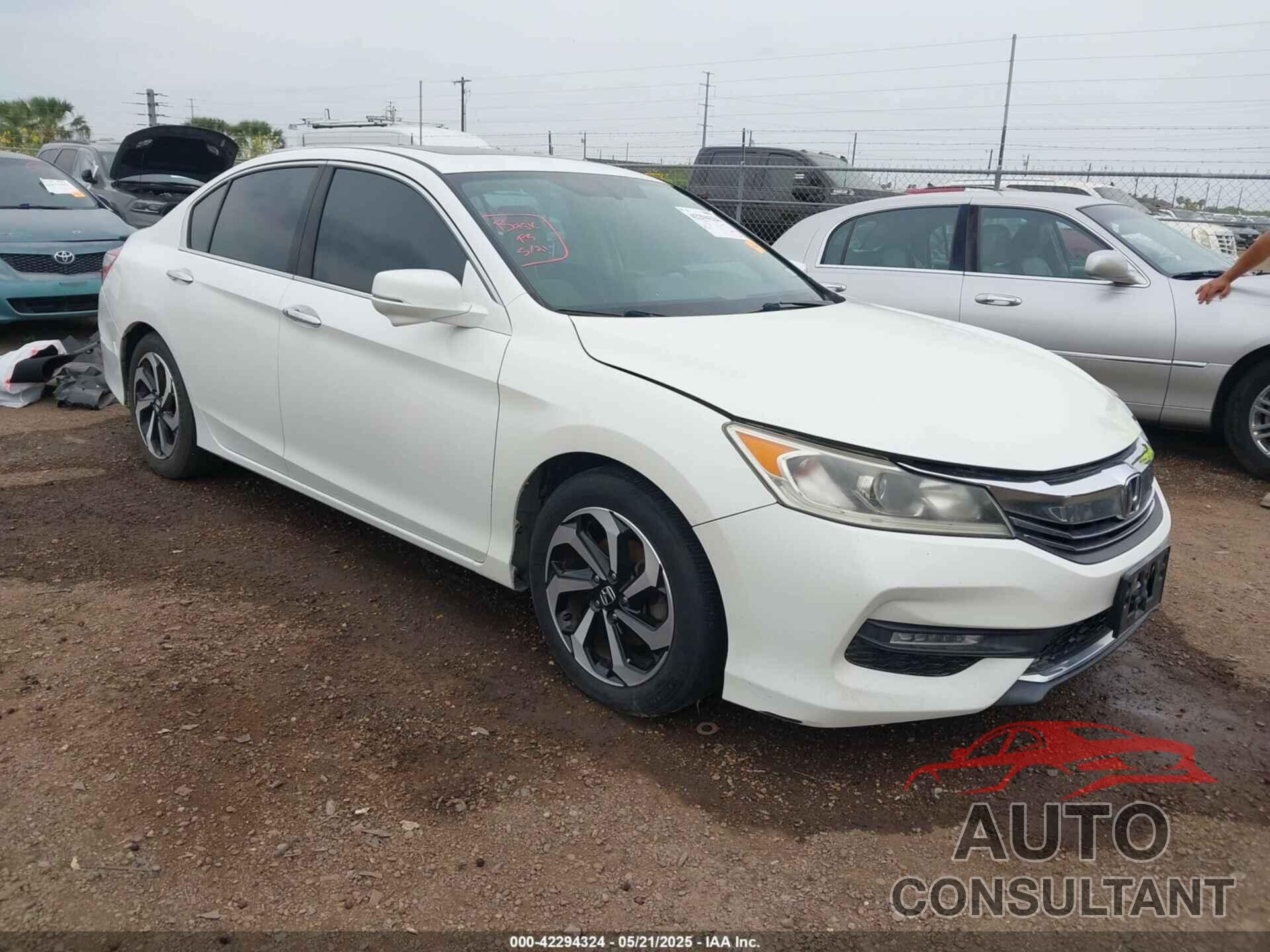 HONDA ACCORD 2017 - 1HGCR2F80HA091886