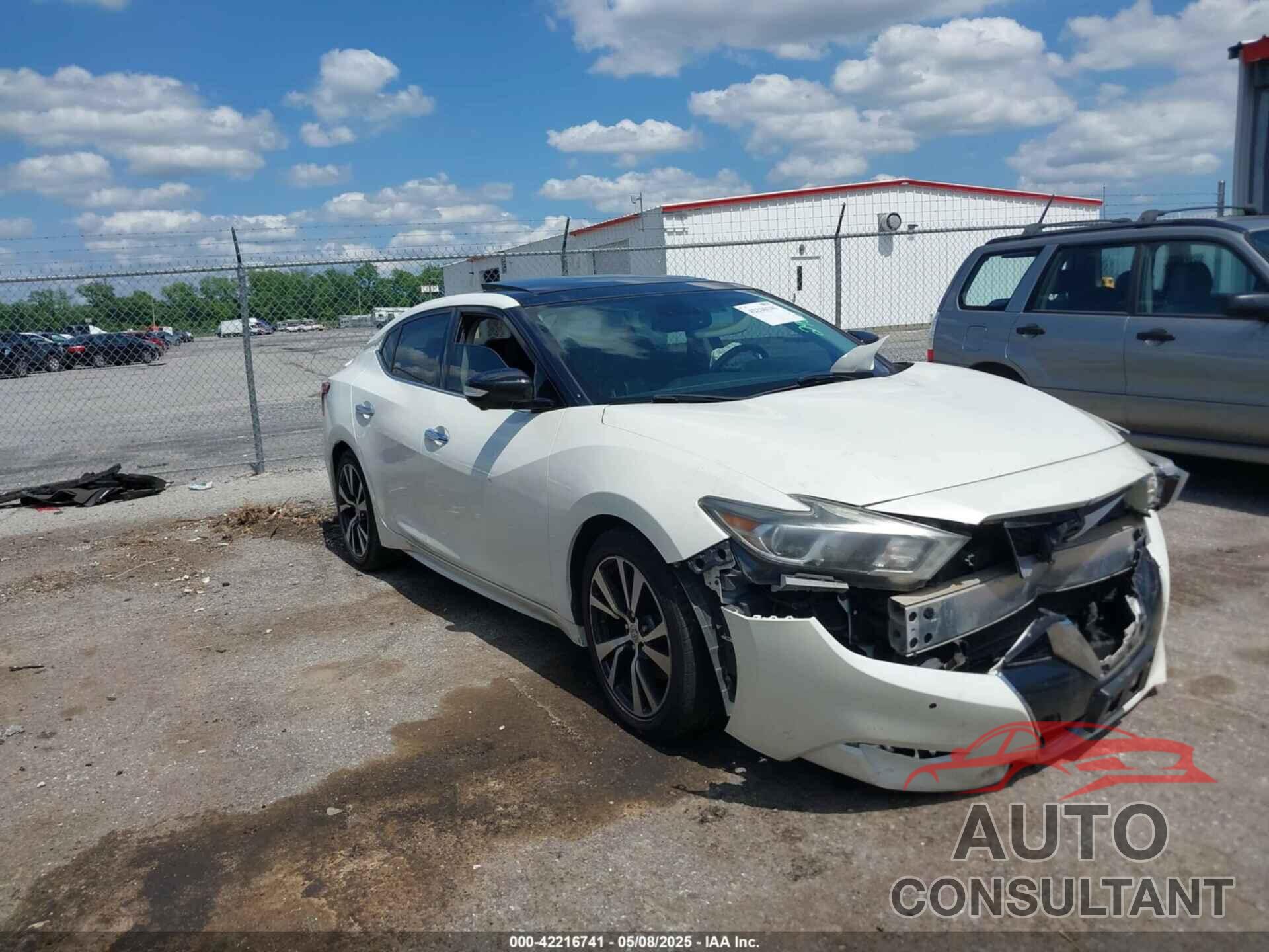 NISSAN MAXIMA 2016 - 1N4AA6AP3GC413206