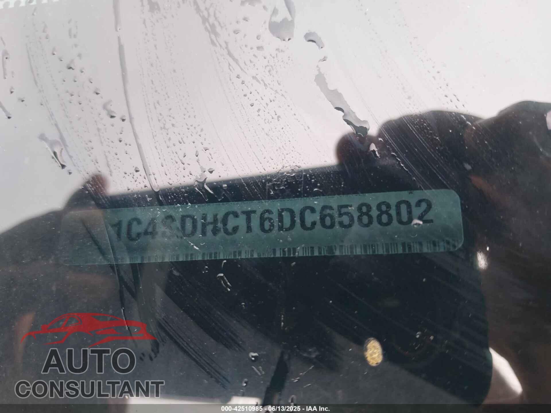 DODGE DURANGO 2013 - 1C4SDHCT6DC658802