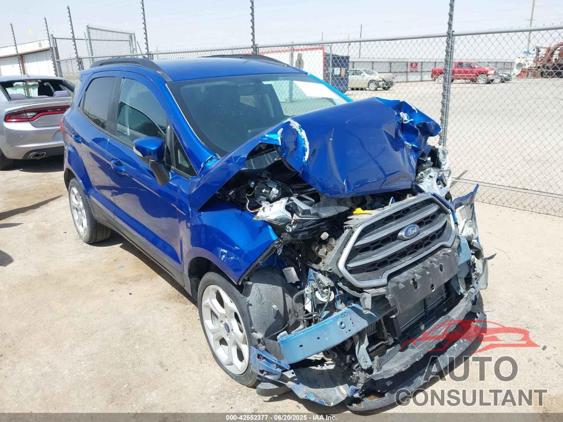 FORD ECOSPORT 2021 - MAJ3S2GE9MC445187