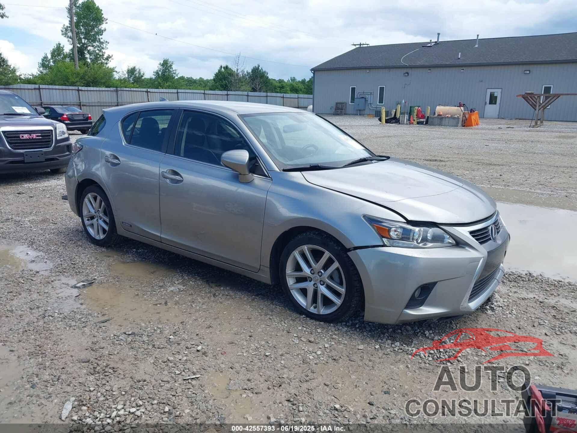 LEXUS CT 200H 2017 - JTHKD5BHXH2293367