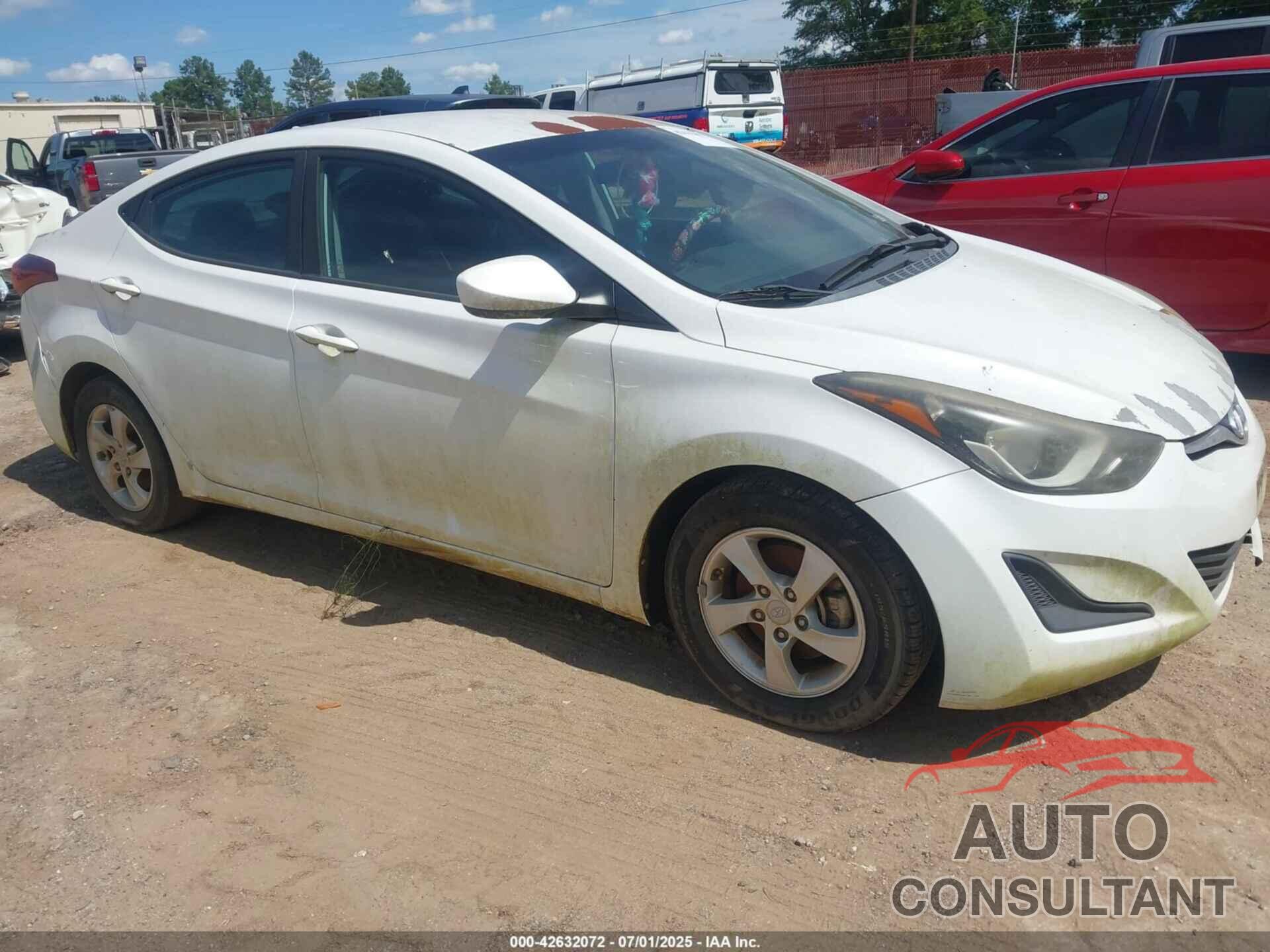 HYUNDAI ELANTRA 2015 - 5NPDH4AE3FH649282