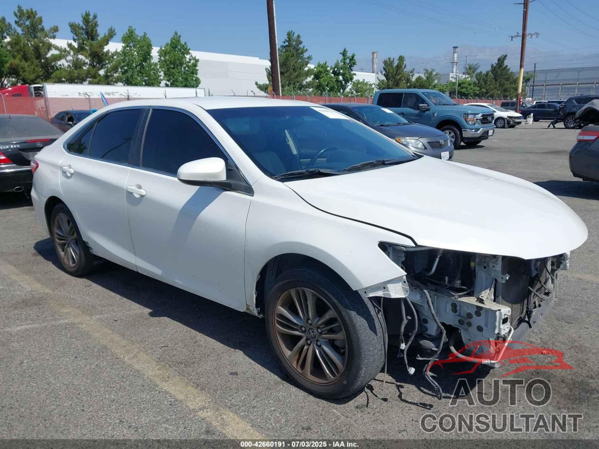 TOYOTA CAMRY 2016 - 4T1BF1FK5GU125743