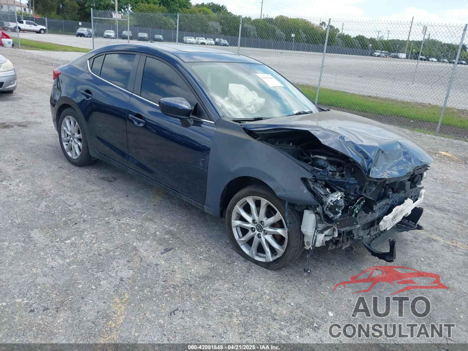 MAZDA MAZDA3 2014 - JM1BM1W37E1213159