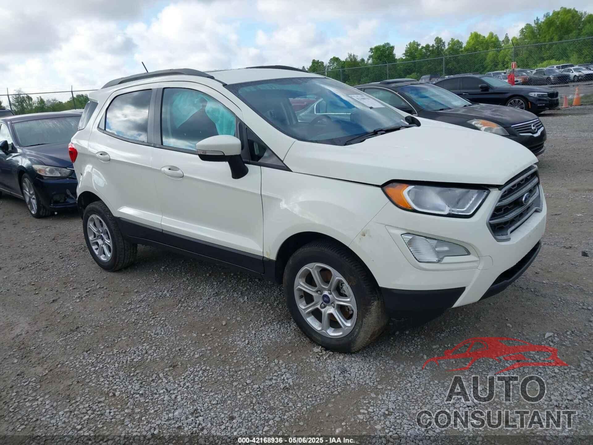 FORD ECOSPORT 2022 - MAJ6S3GL5NC474320