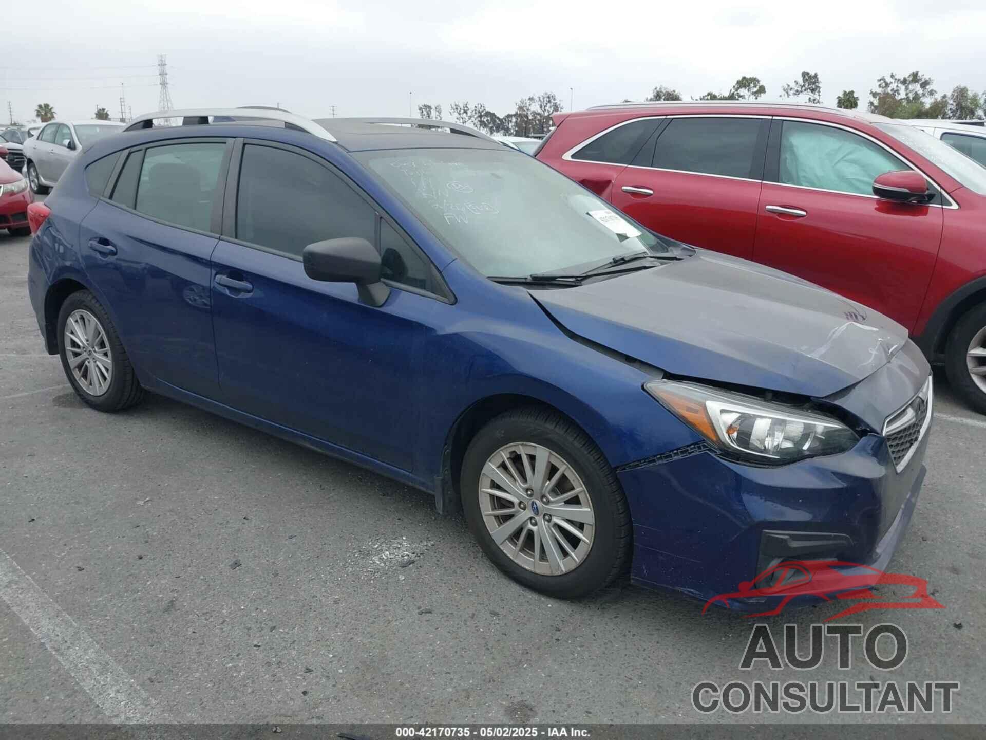 SUBARU IMPREZA 2017 - 4S3GTAD62H3721165