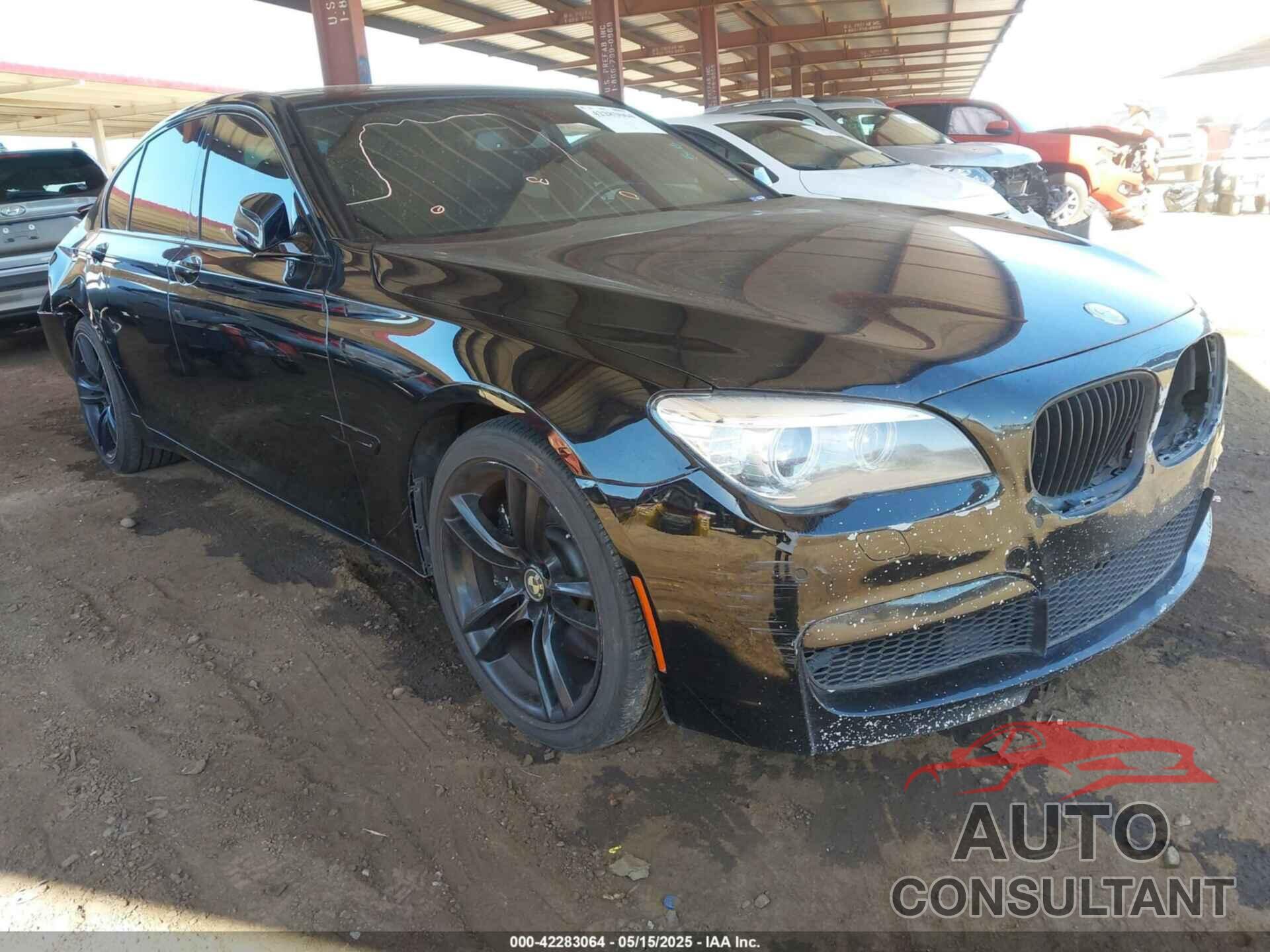 BMW 750I 2013 - WBAYA8C57DD227543