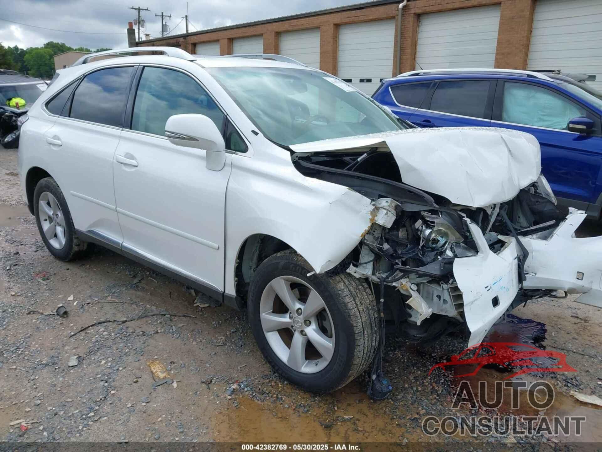 LEXUS RX 350 2010 - 2T2BK1BA5AC071213