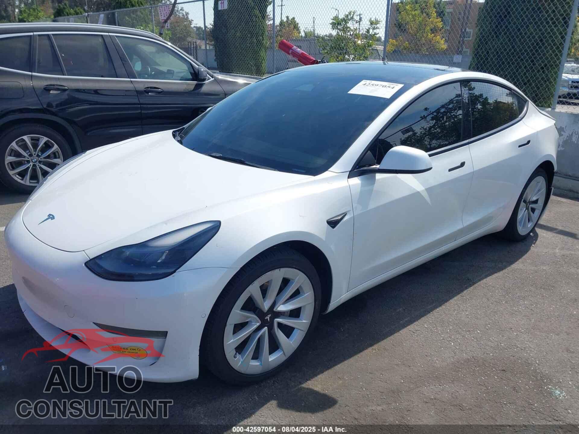TESLA MODEL 3 2022 - 5YJ3E1EA7NF297637