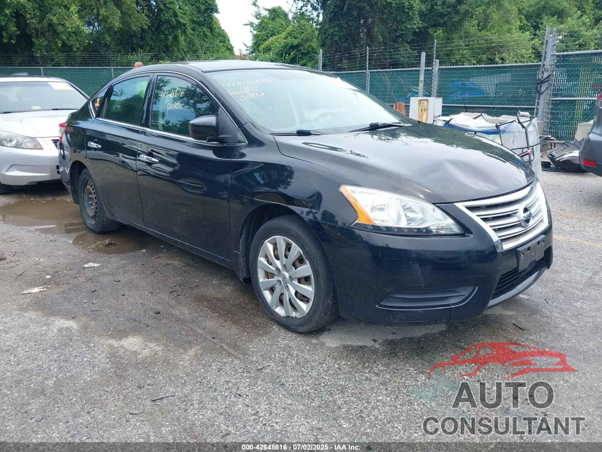 NISSAN SENTRA 2015 - 3N1AB7AP1FL689189