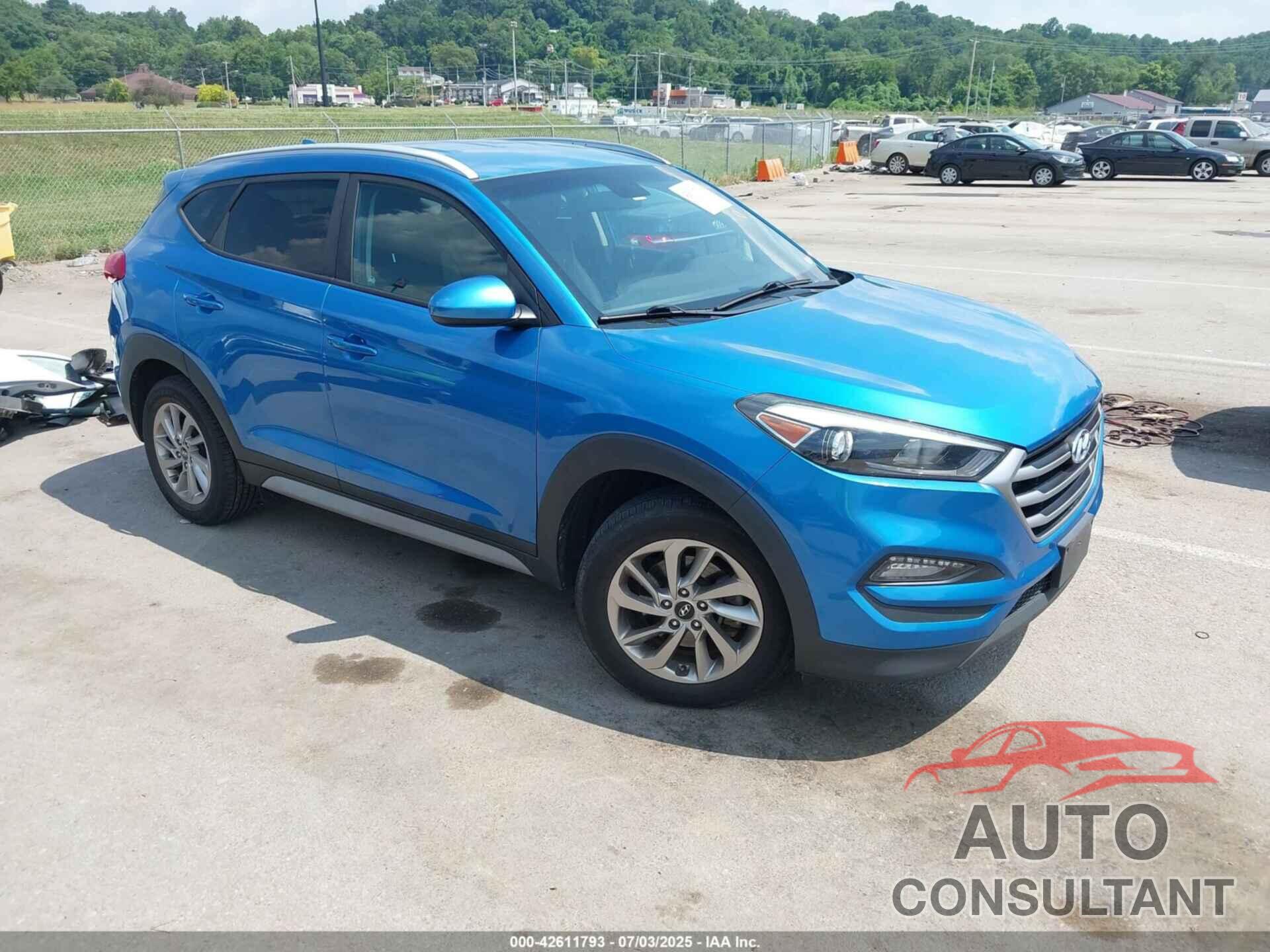 HYUNDAI TUCSON 2018 - KM8J3CA41JU701182