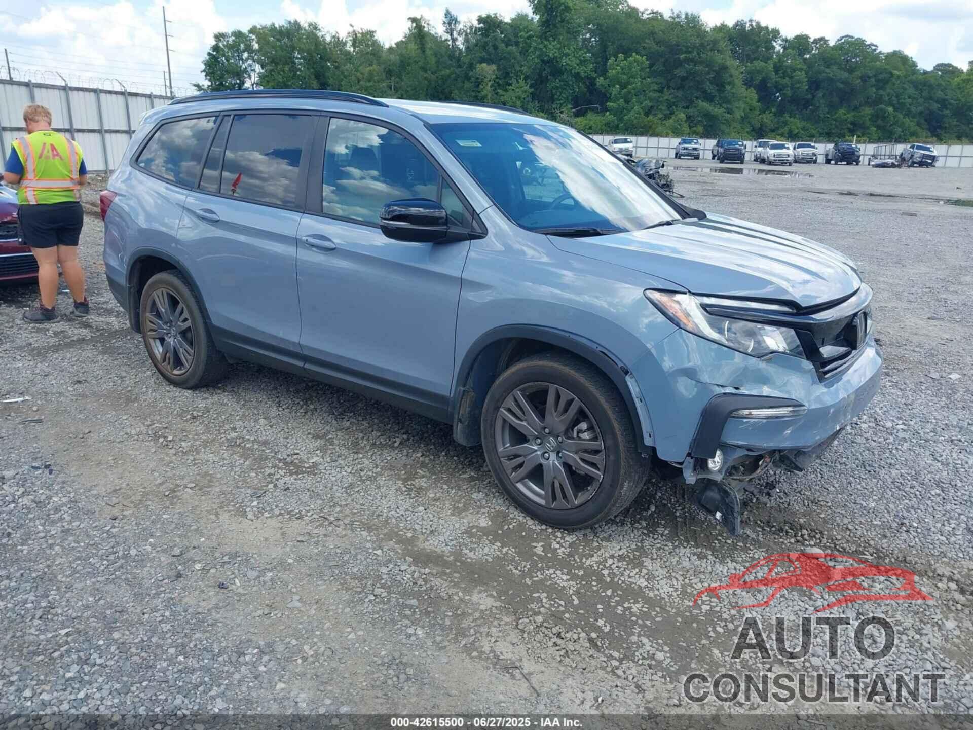 HONDA PILOT 2022 - 5FNYF5H33NB026470
