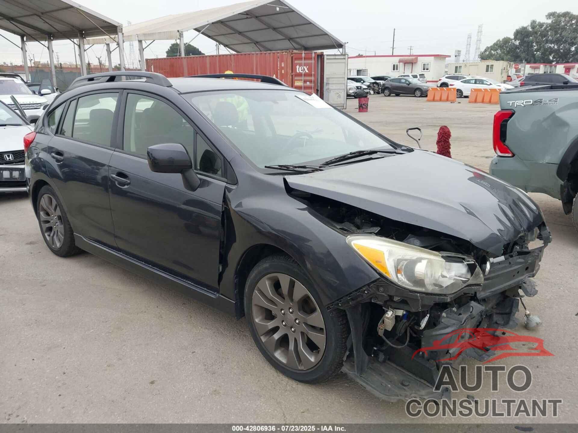 SUBARU IMPREZA 2013 - JF1GPAR62DH205680