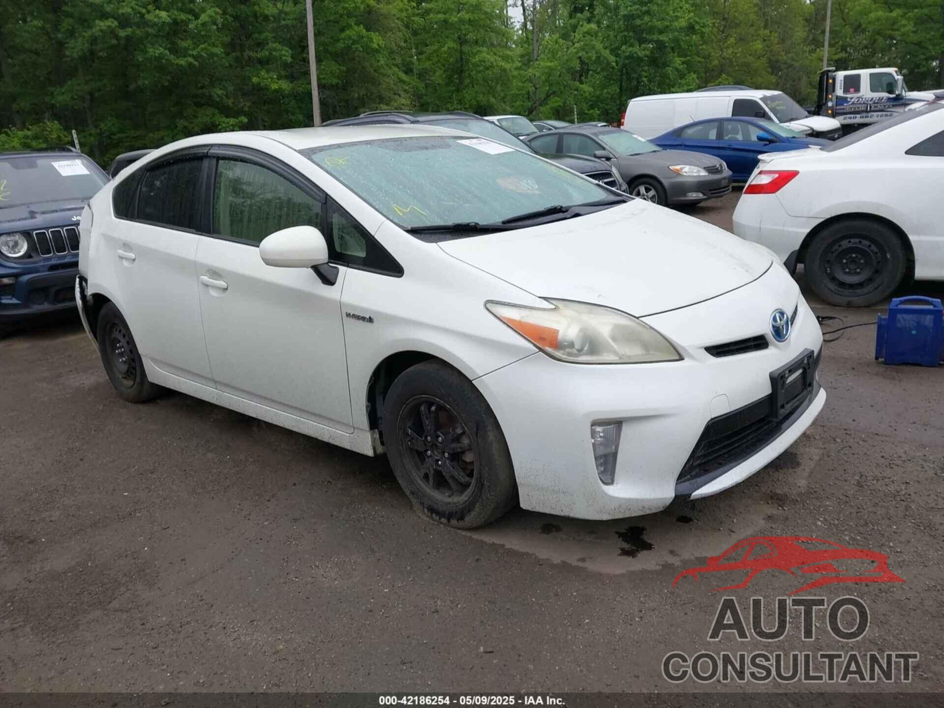 TOYOTA PRIUS 2014 - JTDKN3DUXE1819446