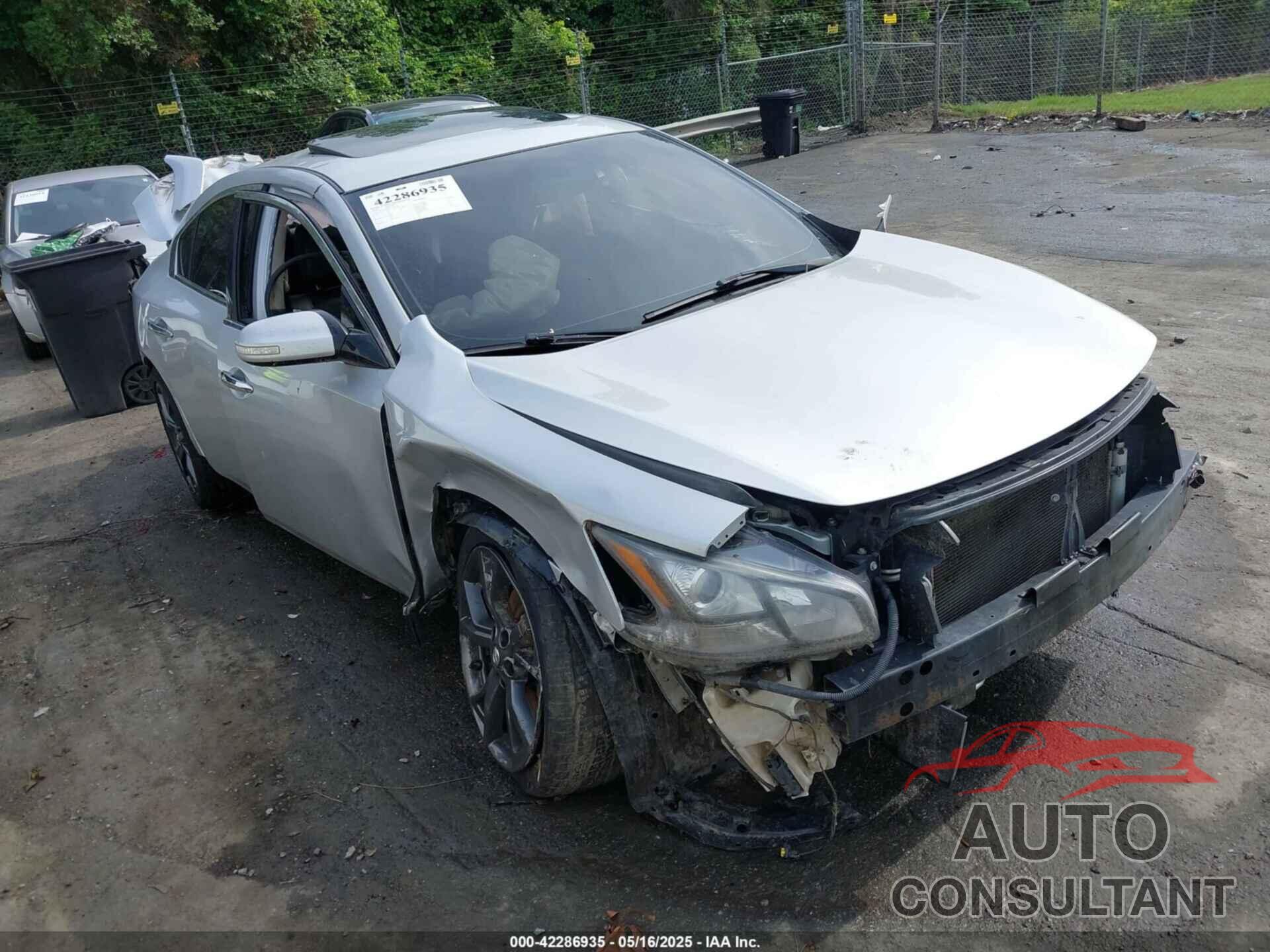 NISSAN MAXIMA 2014 - 1N4AA5AP2EC449198