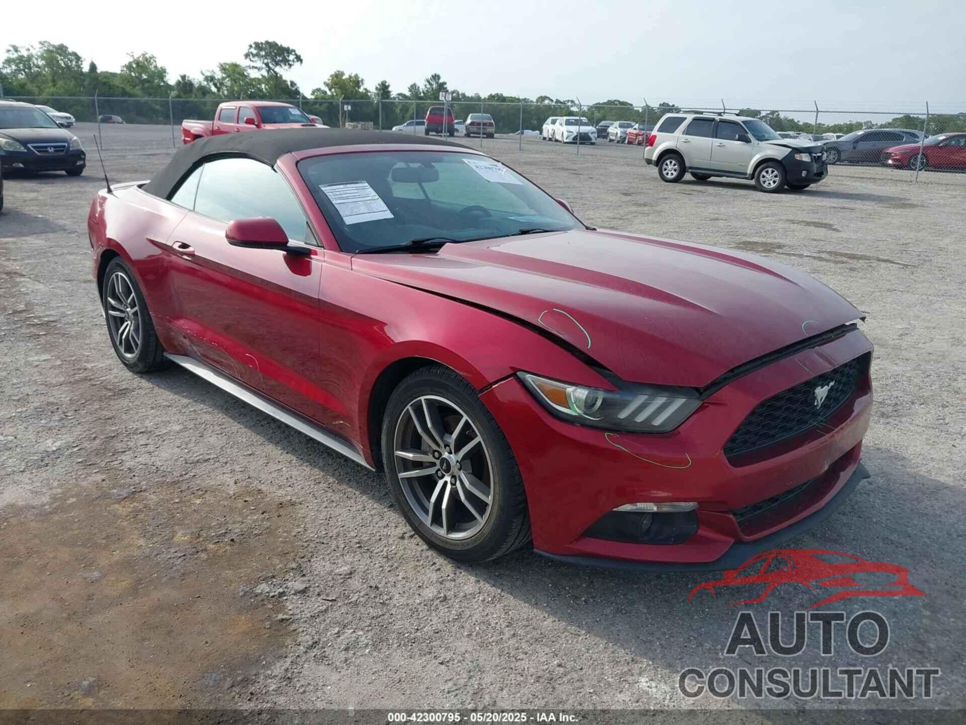 FORD MUSTANG 2016 - 1FATP8UH8G5281846