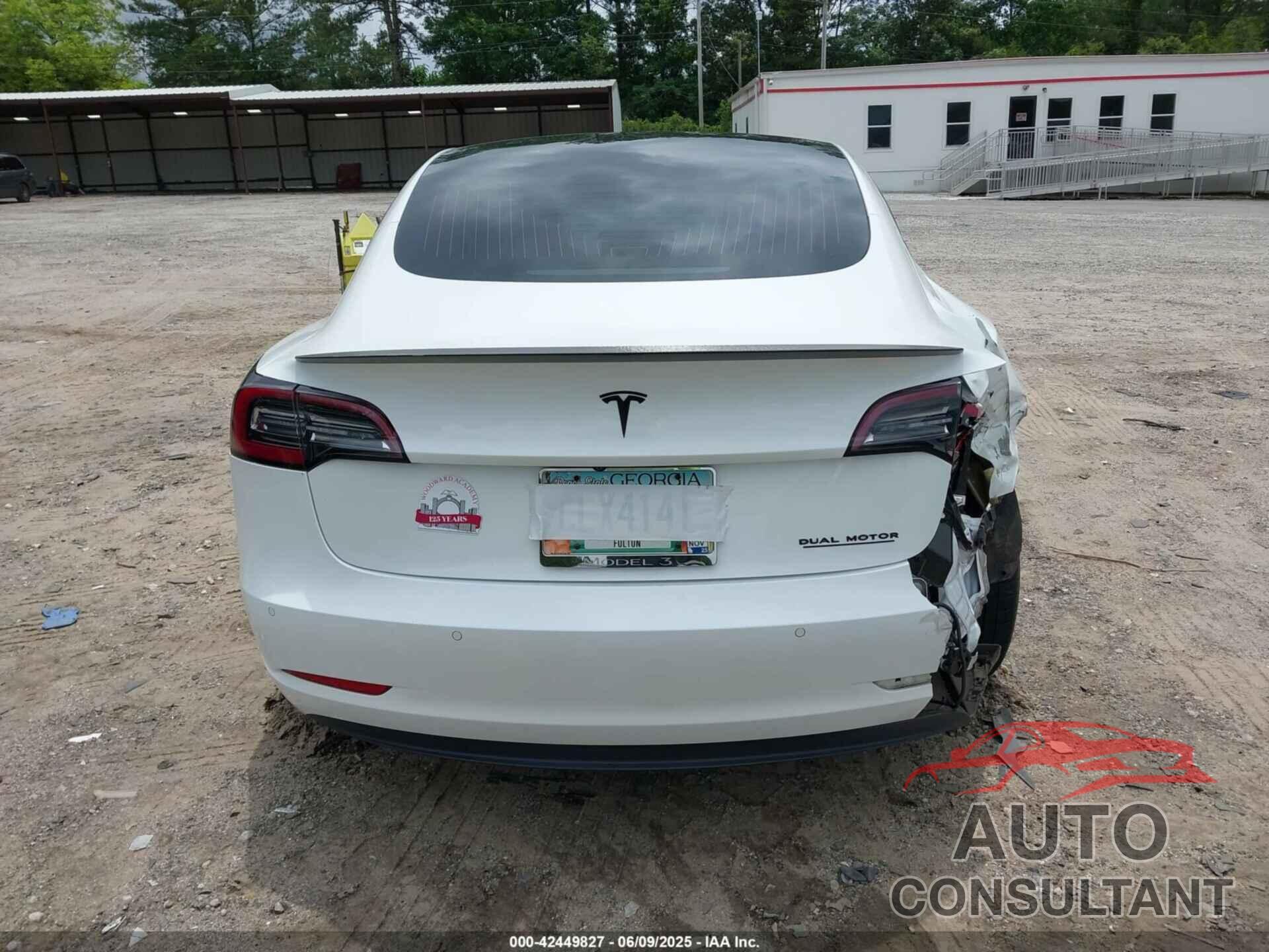 TESLA MODEL 3 2019 - 5YJ3E1EB6KF487174