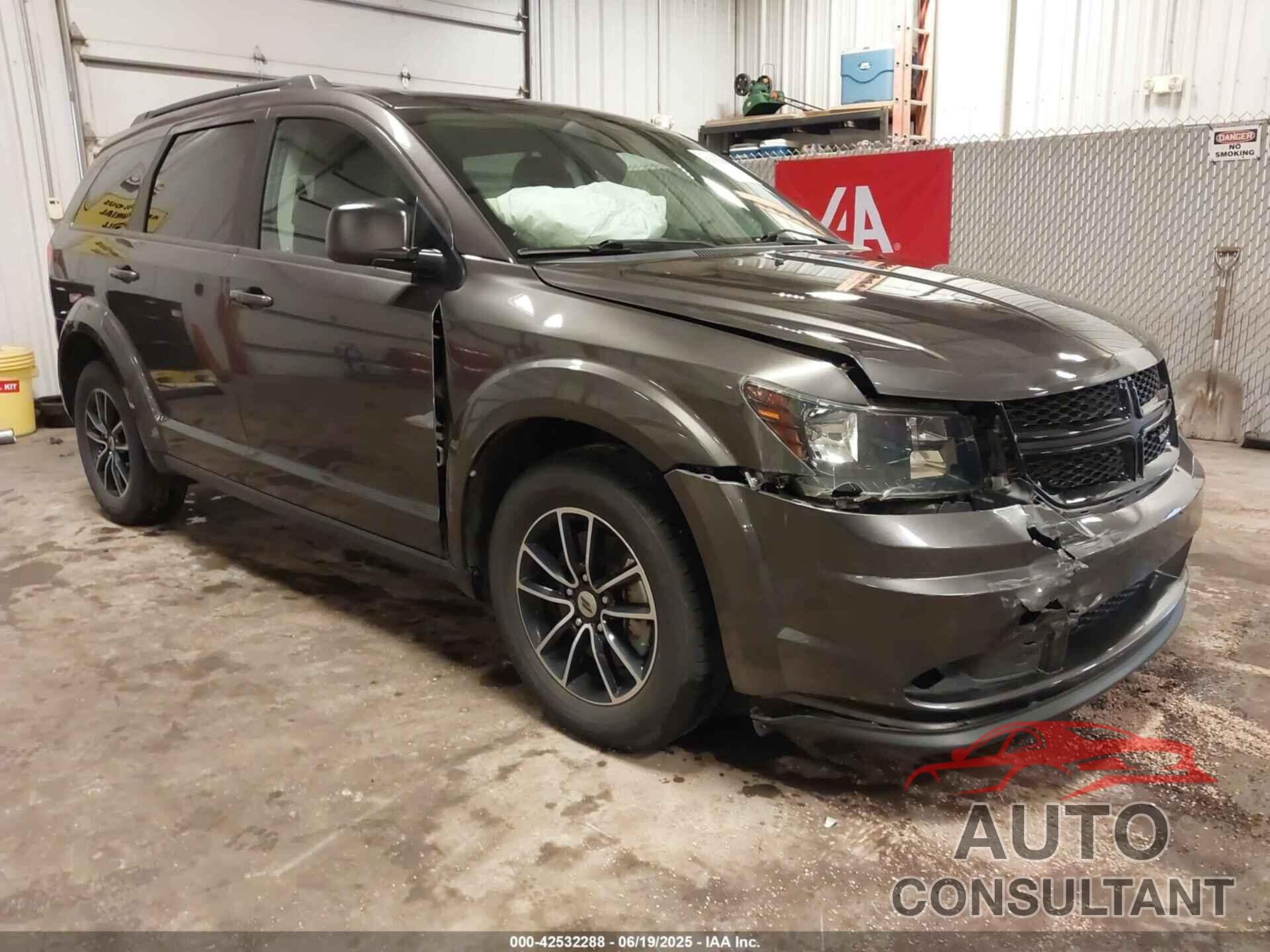 DODGE JOURNEY 2018 - 3C4PDCAB7JT474312