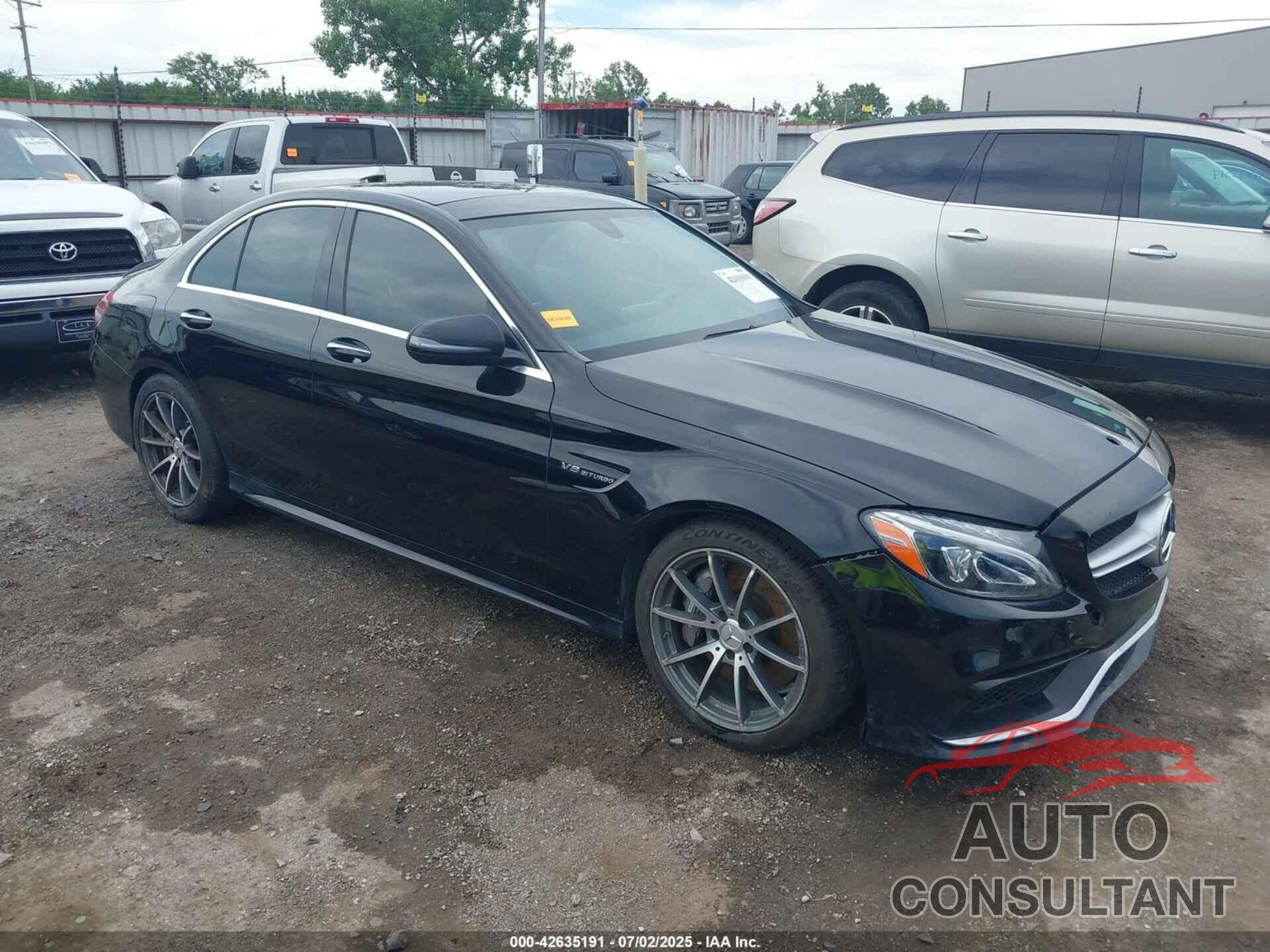 MERCEDES-BENZ AMG C 63 2018 - 55SWF8GB4JU270073