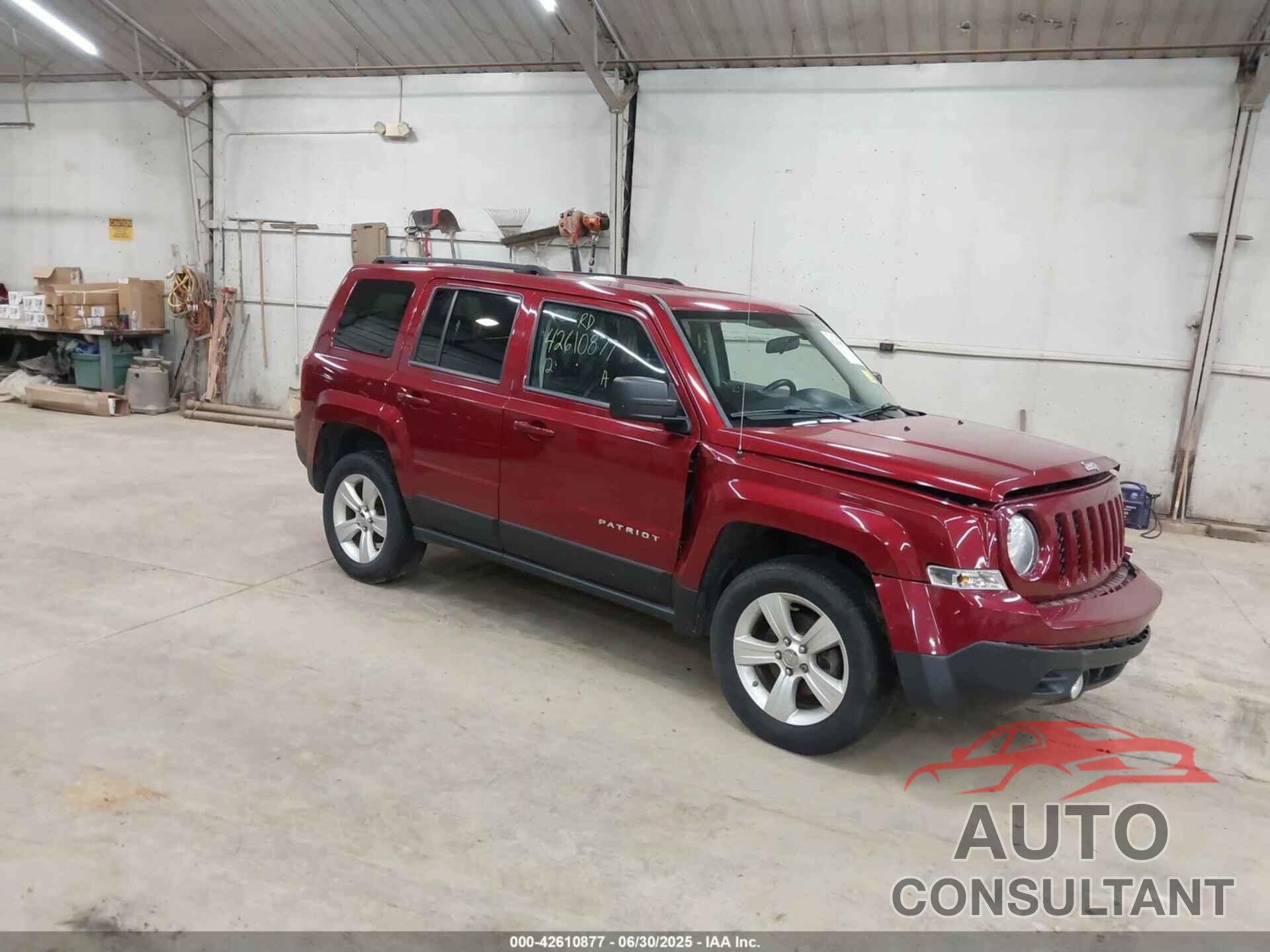 JEEP PATRIOT 2012 - 1C4NJRFBXCD659278