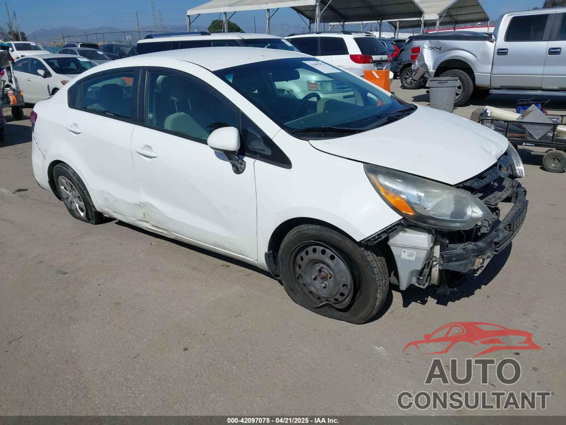 KIA RIO 2014 - KNADM4A30E6370761