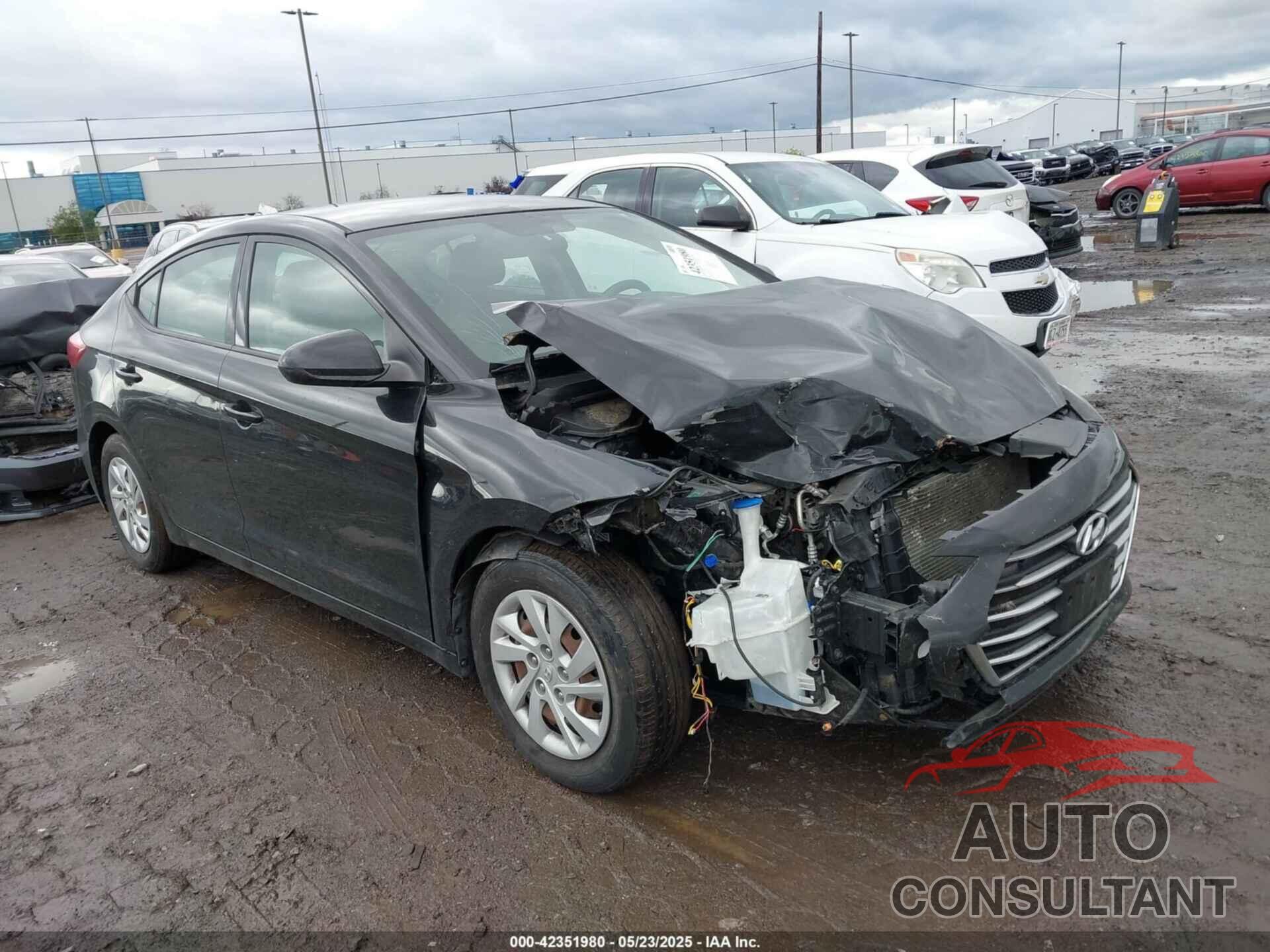 HYUNDAI ELANTRA 2018 - 5NPD74LF9JH394915