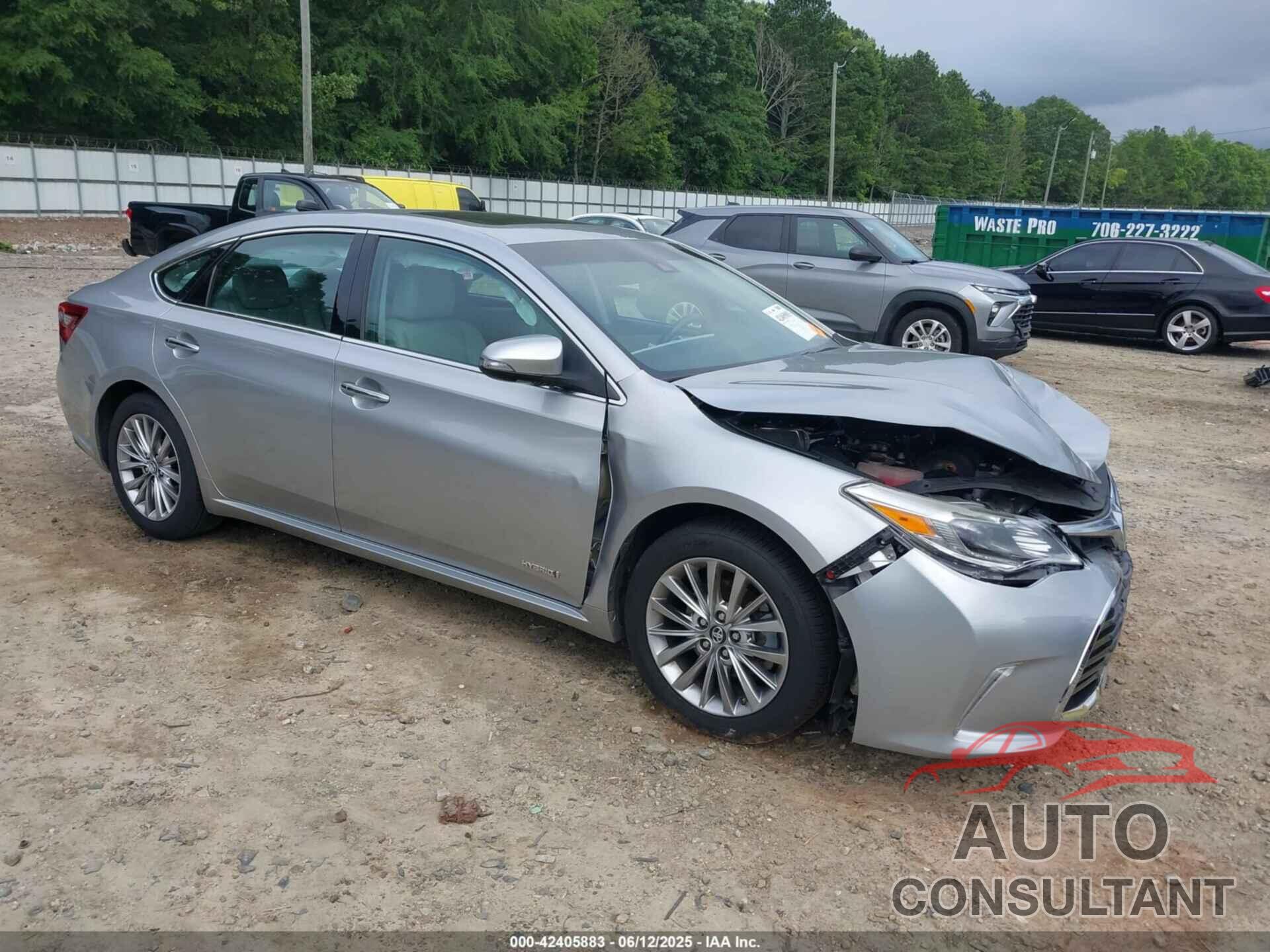 TOYOTA AVALON HYBRID 2017 - 4T1BD1EB4HU057685