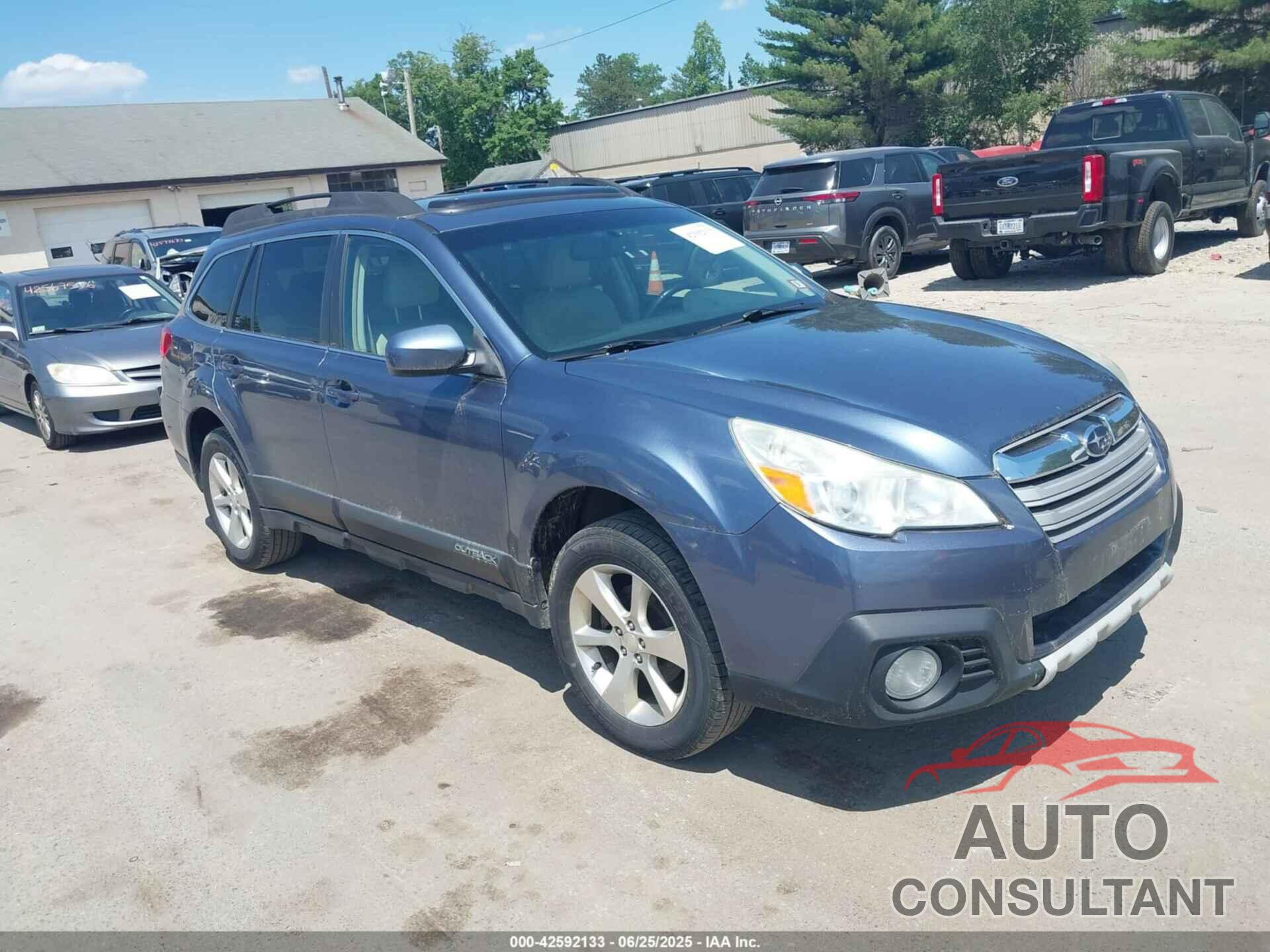 SUBARU OUTBACK 2013 - 4S4BRBKC6D3235066