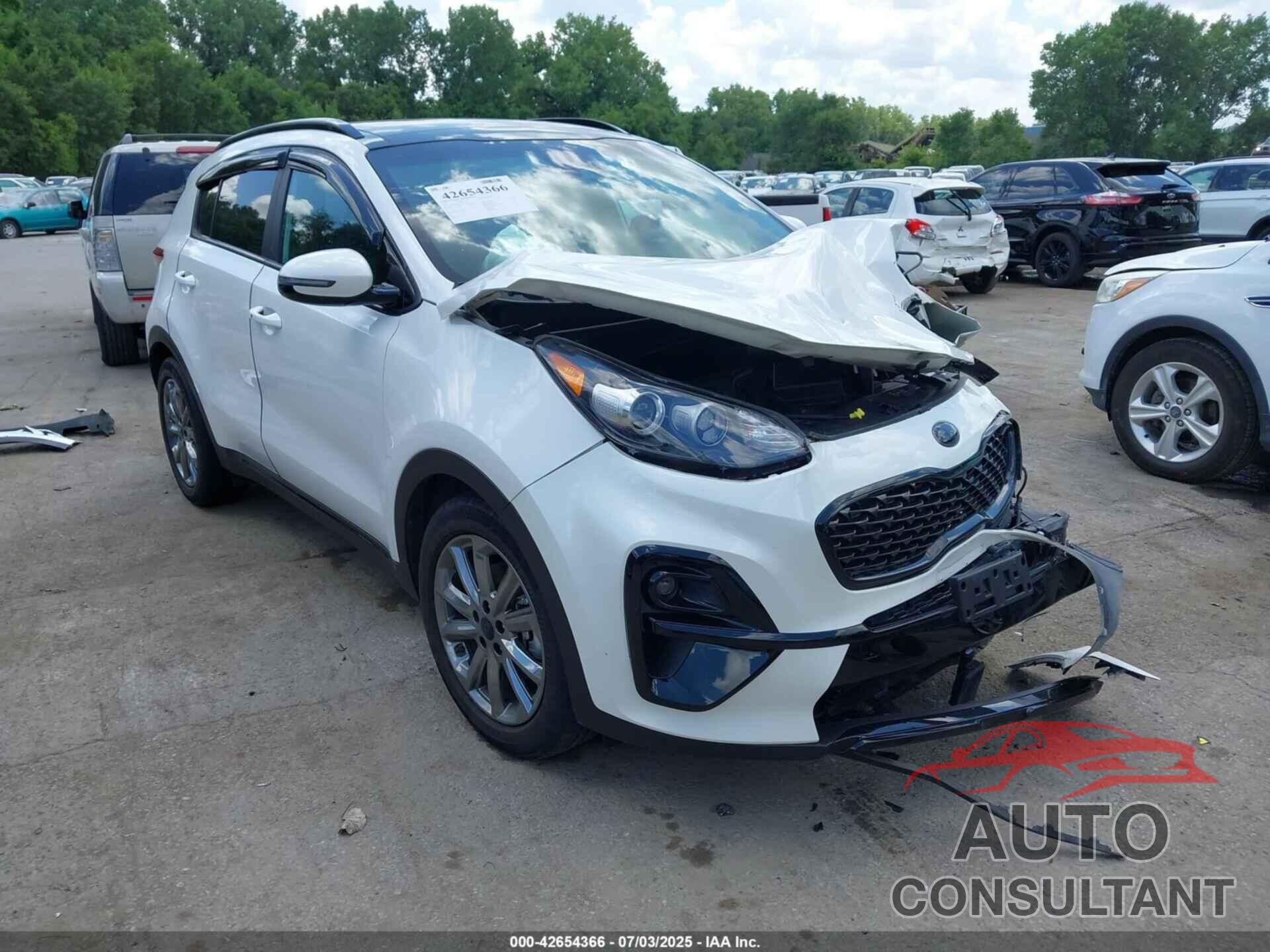 KIA SPORTAGE 2022 - KNDP63AC3N7002489
